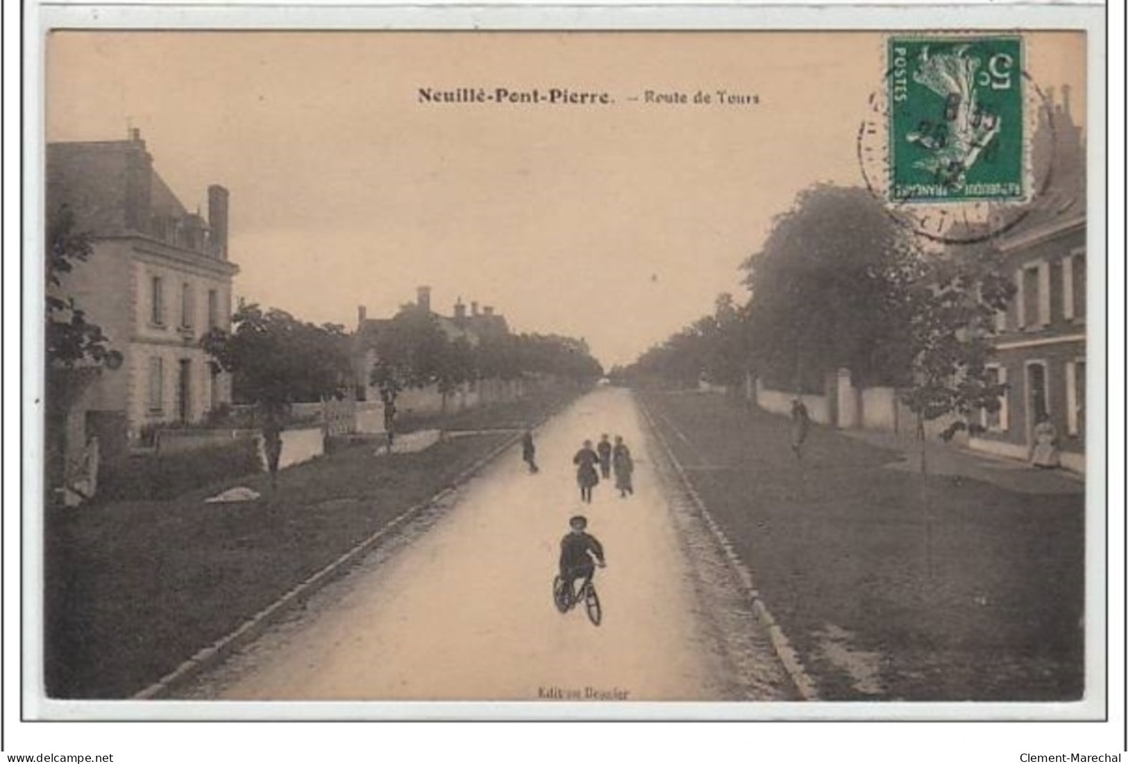 NEUILLE PONT PIERRE : Route De Tours - Très Bon état - Neuillé-Pont-Pierre