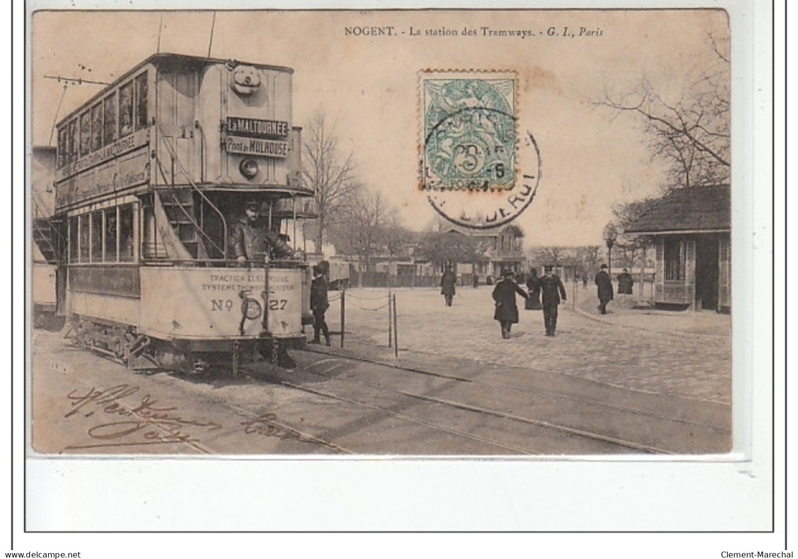 NOGENT - La Station Des Tramways - Très Bon état - Nogent Sur Marne