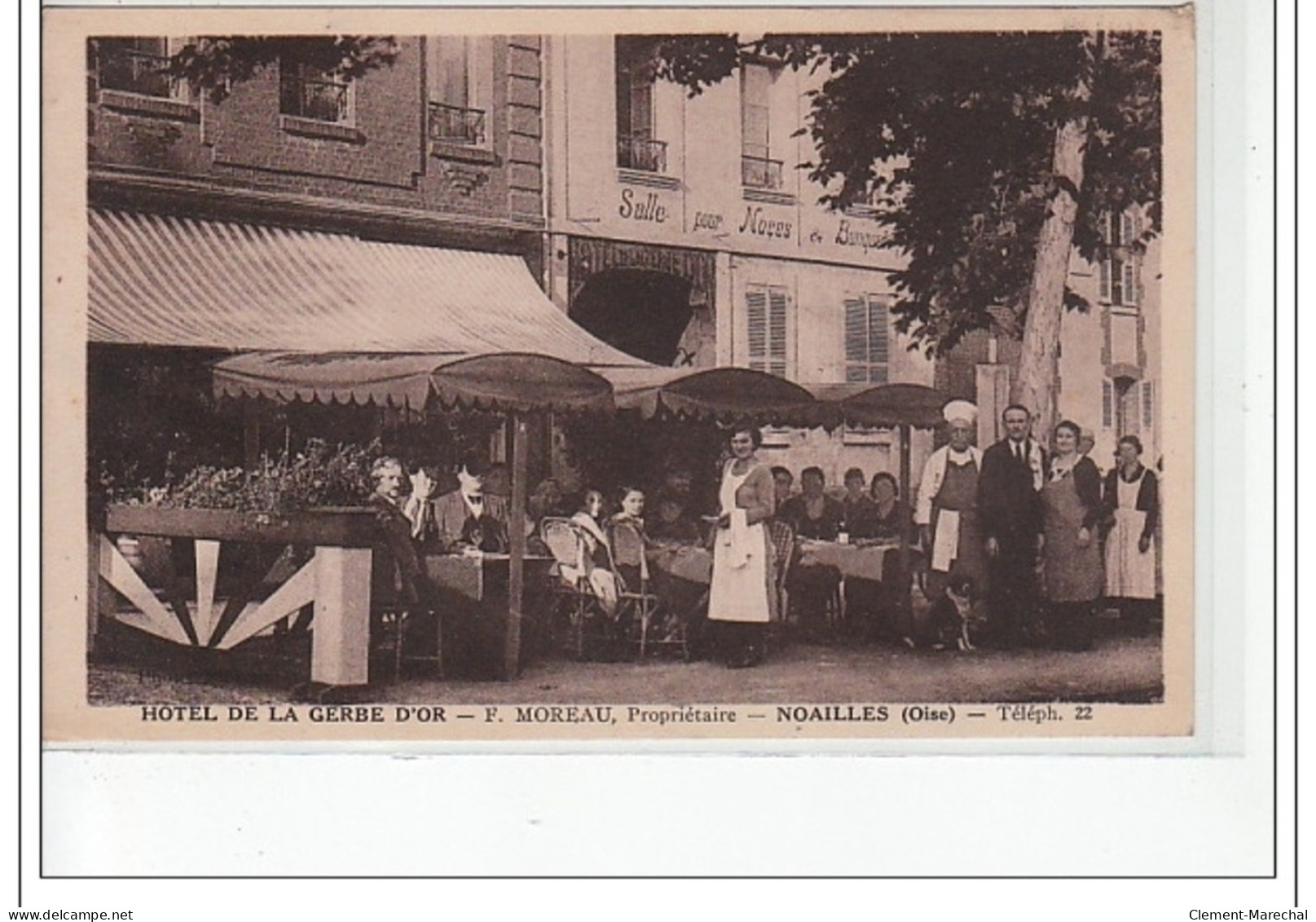 NOAILLES - Hôtel De La Gerbe D'Or - Très Bon état - Noailles