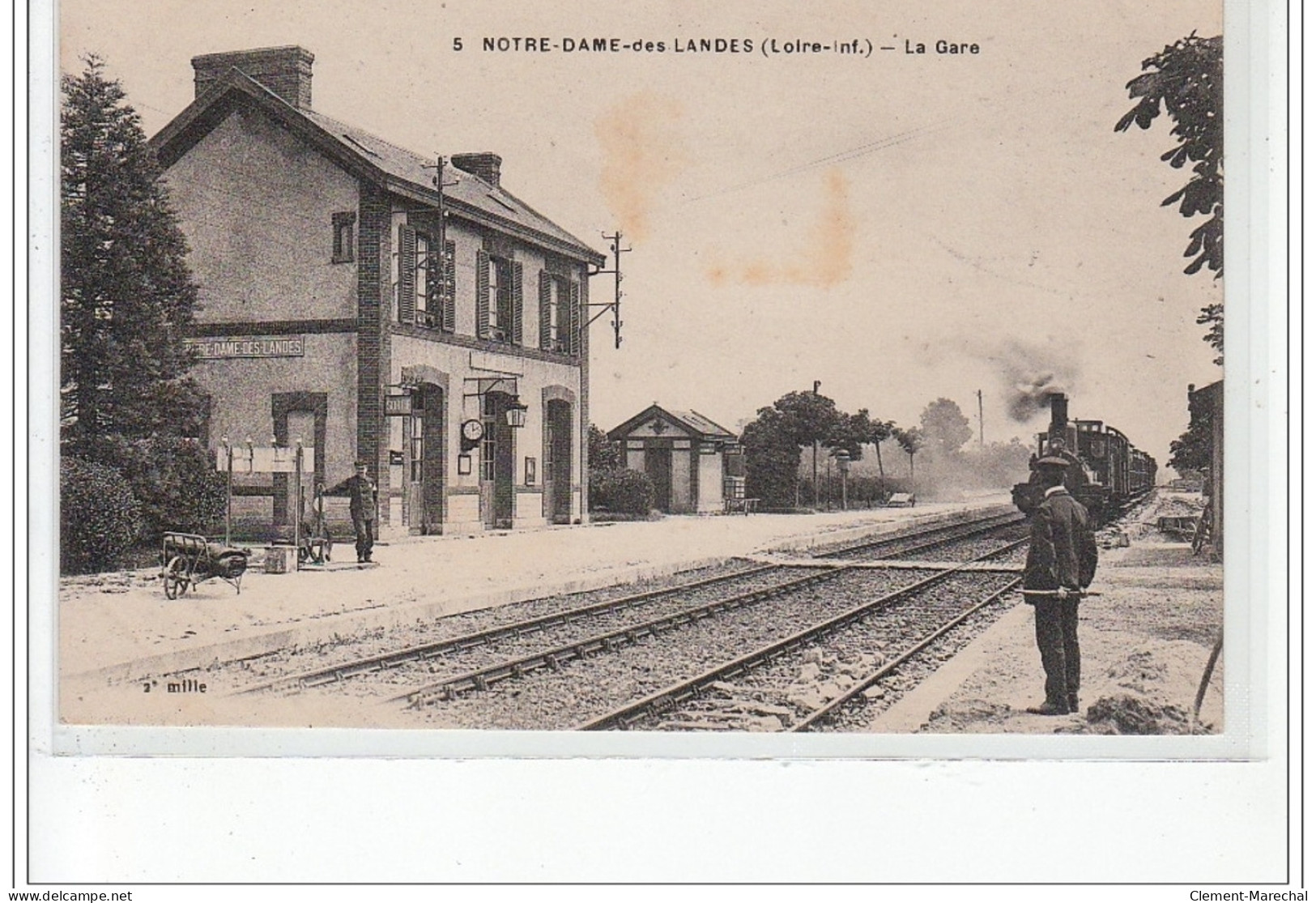 NOTRE-DAME DES LANDES - La Gare - Très Bon état - Sonstige & Ohne Zuordnung
