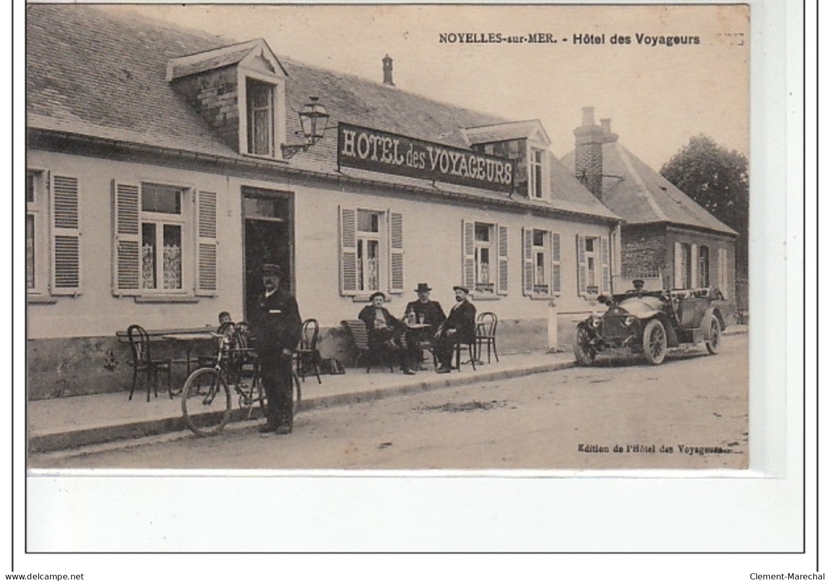 NOYELLES SUR MER - Hôtel Des Voyageurs - Très Bon état - Noyelles-sur-Mer