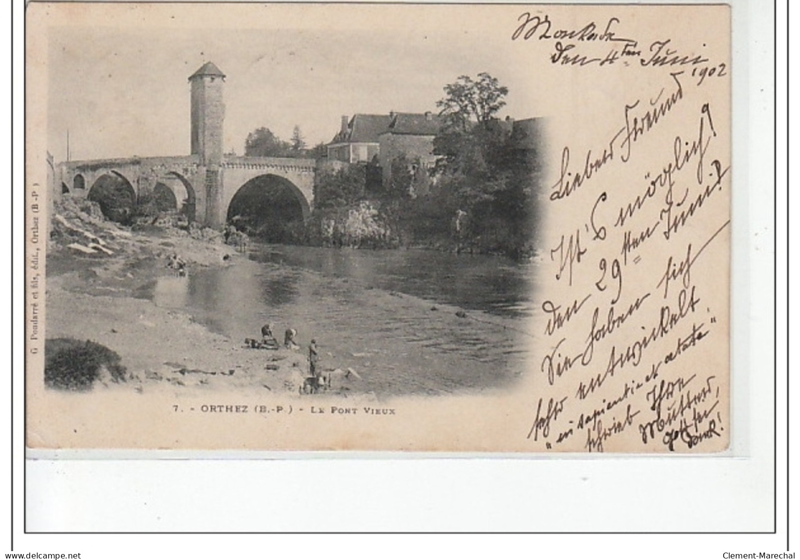 ORTHEZ - Le Pont Vieux - Très Bon état - Orthez