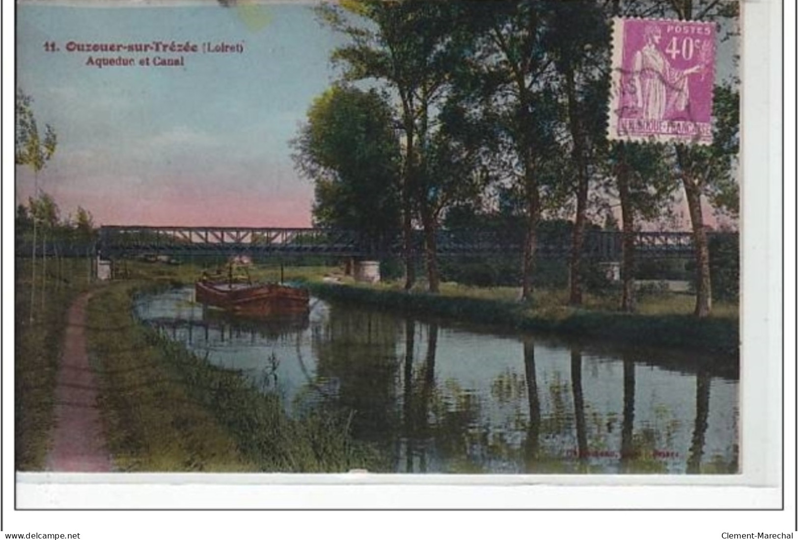 OUZOUER SUR TREZEE - Aqueduc Et Canal - Très Bon état - Ouzouer Sur Loire