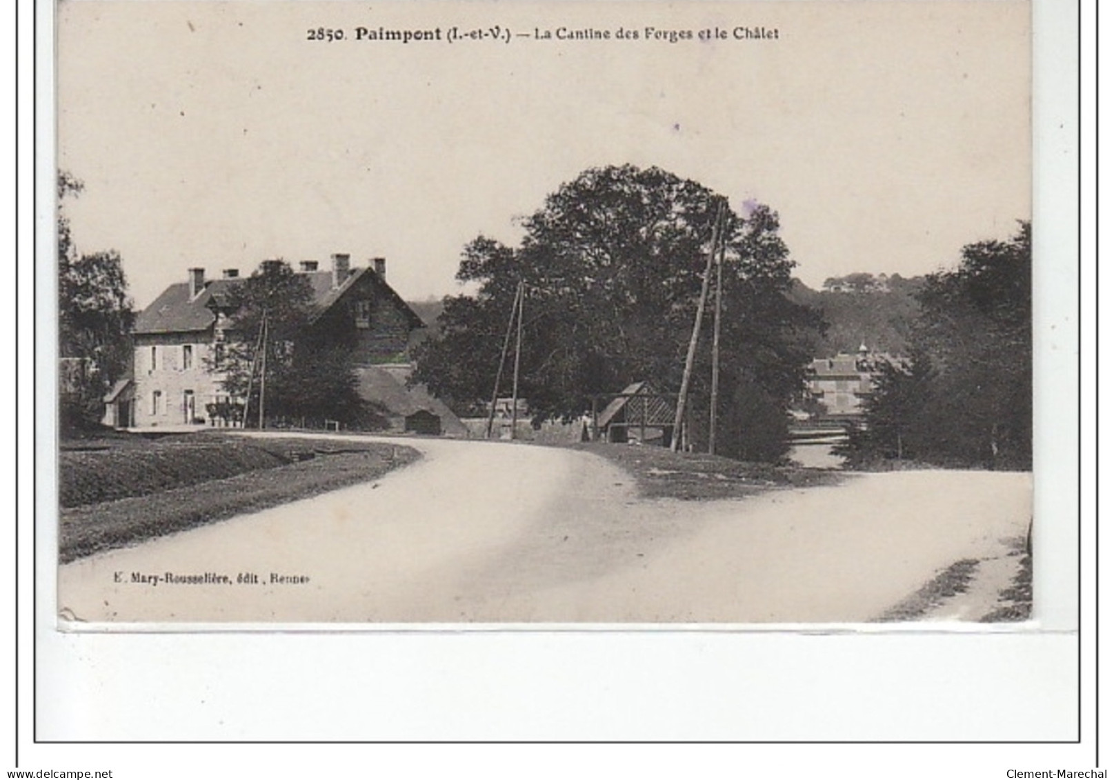 PAIMPON - La Cantine Des Forges Et Le Châlet - Très Bon état - Paimpont