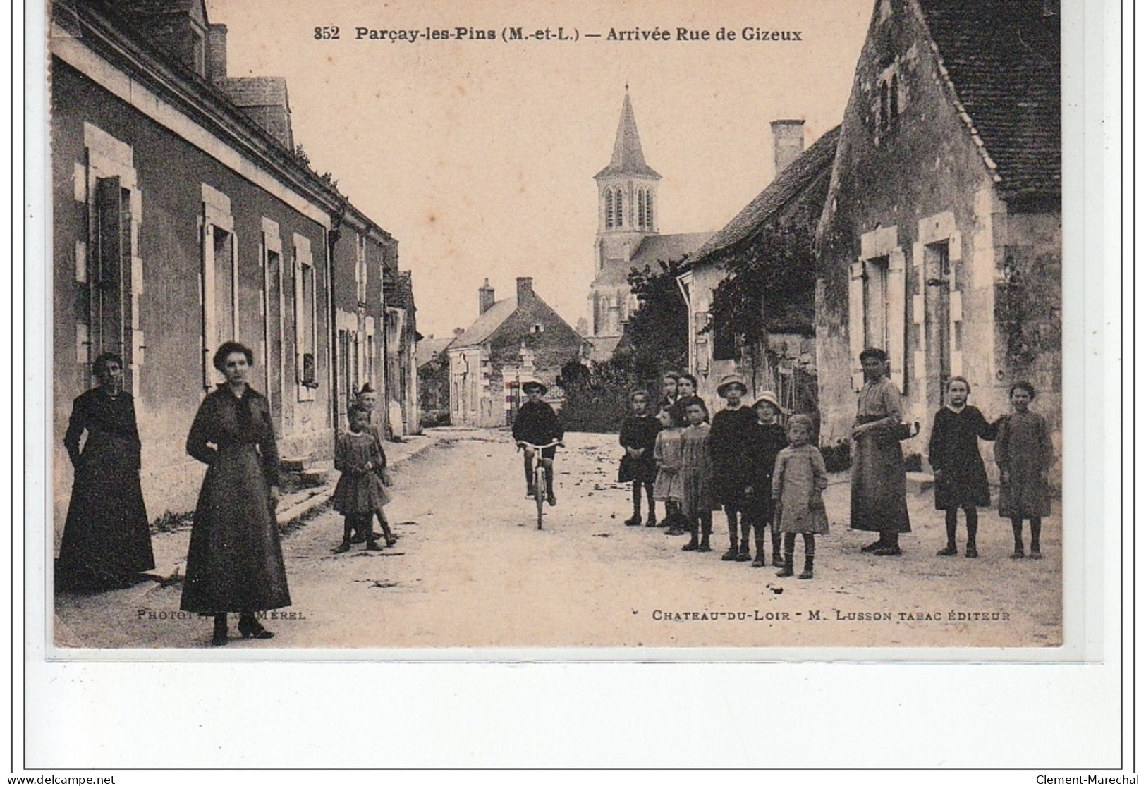 PARCAY LES PINS - Arrivée Rue De Gizeux - Très Bon état - Other & Unclassified