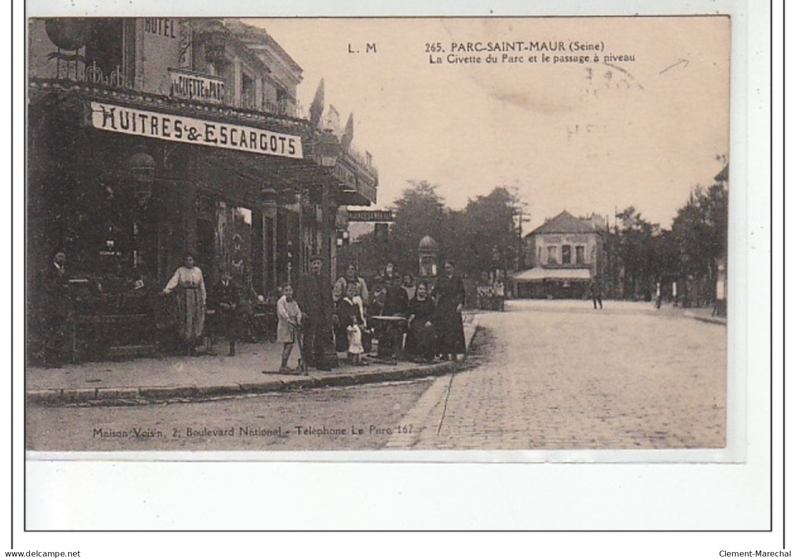 PARC SAINT MAUR - La Civette Du Parc Et Le Passage à Niveau - état - Sonstige & Ohne Zuordnung