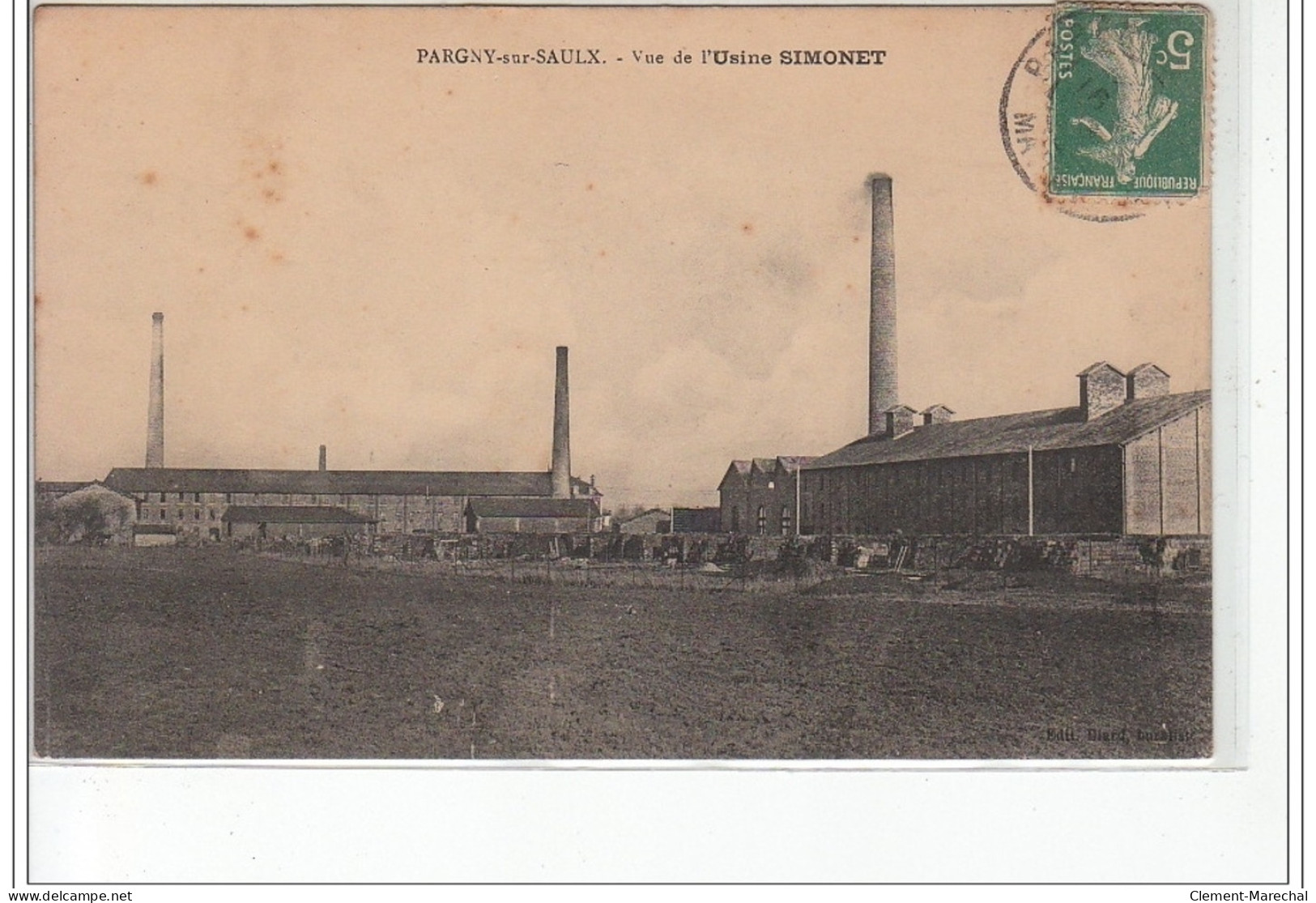 PARGNY SUR SAULX - Vue De L'usine Simonet - Très Bon état - Pargny Sur Saulx