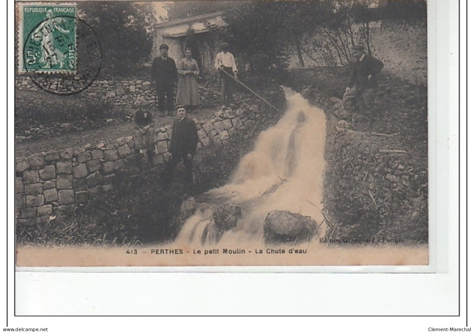 PERTHES -Le Petit Moulin - La Chute D'eau - Très Bon état - Perthes