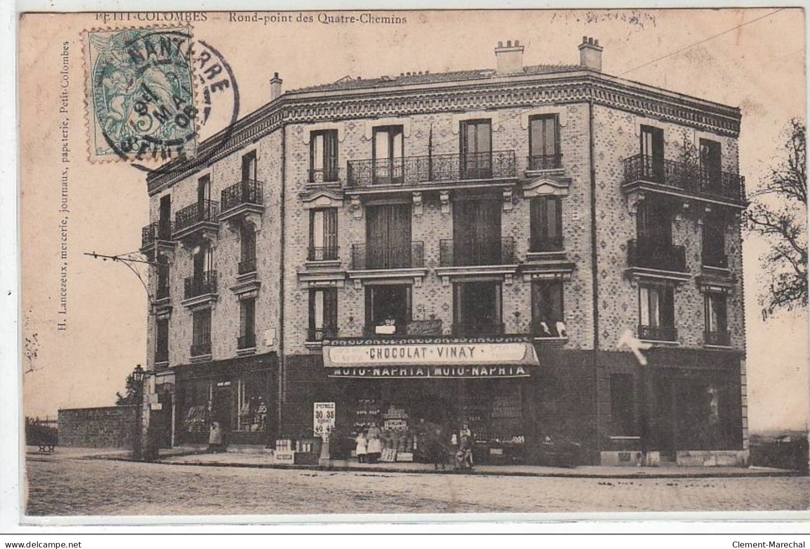 PETIT-COLOMBES : Rond-point Des Quatre-Chemins - Très Bon état - Colombes