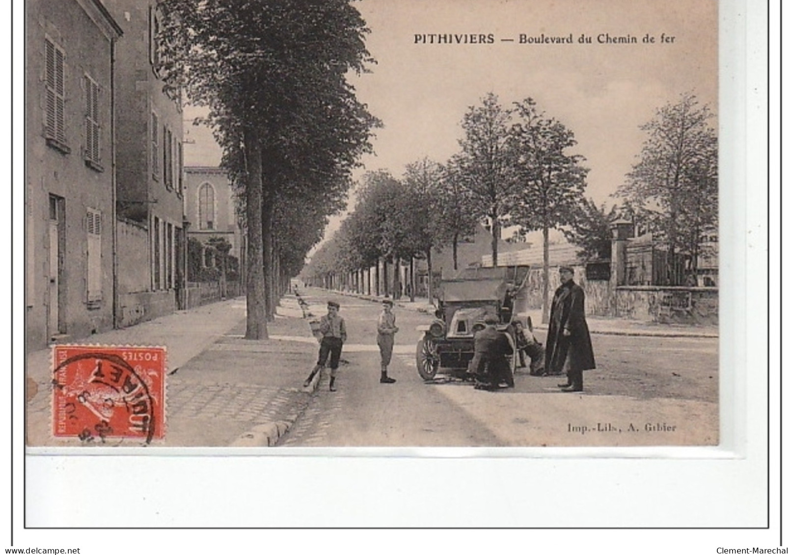 PITHIVIERS - Boulevard Du Chemin De Fer  - Très Bon état - Pithiviers