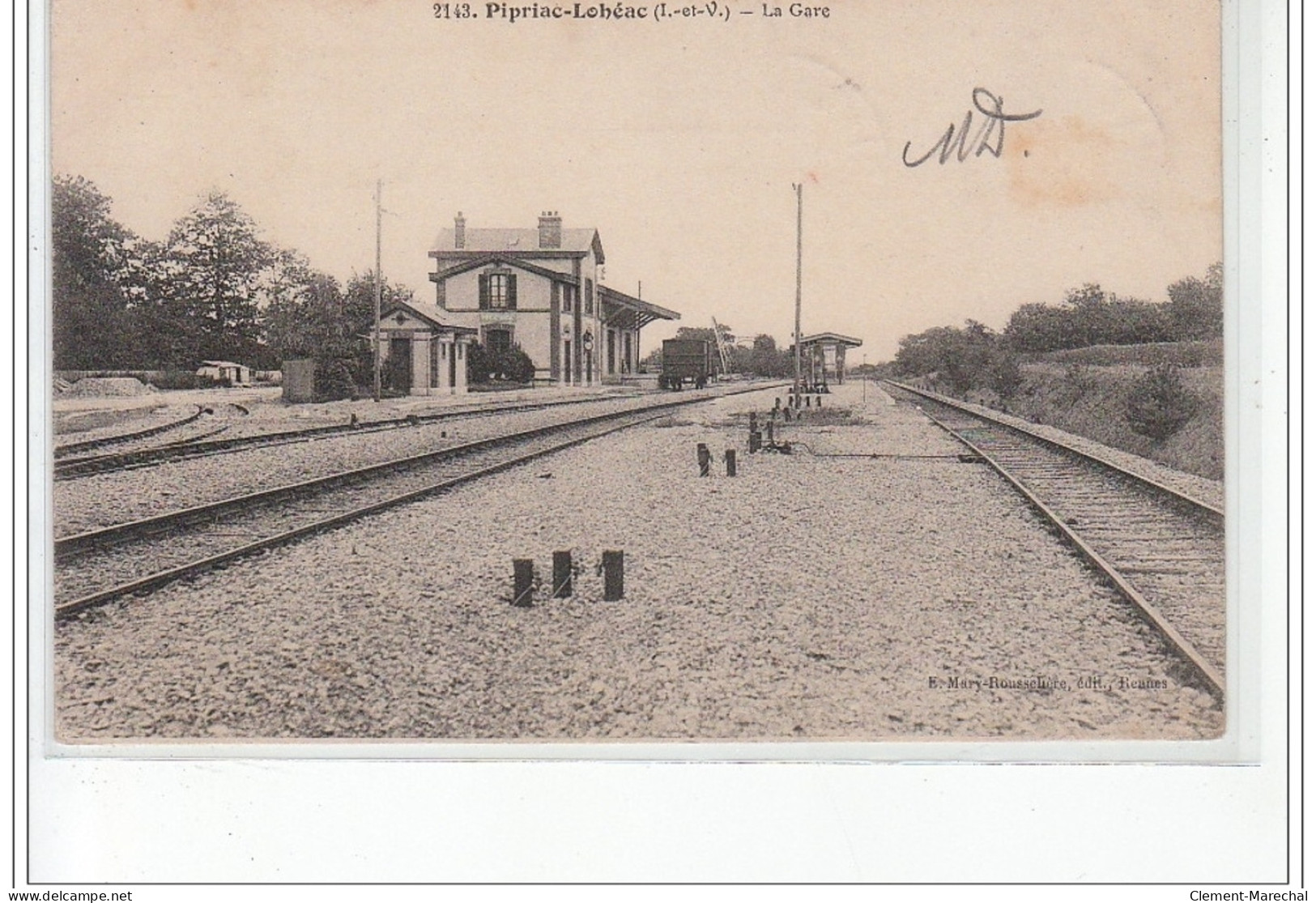 PIPRIAC-LOHEAC - La Gare - Très Bon état - Sonstige & Ohne Zuordnung