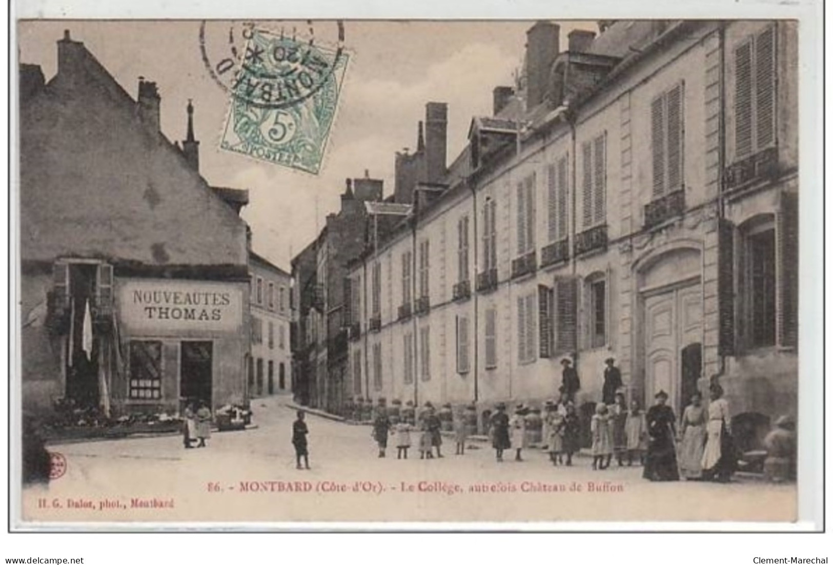 MONTBARD : Le Collège Autrefois Château De Buffon - Très Bon état - Montbard