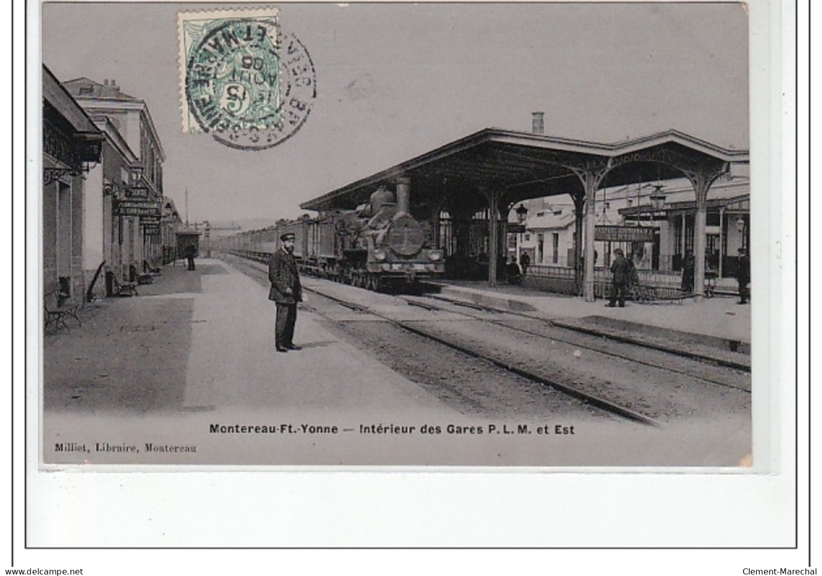 MONTEREAU : La Gare - Très Bon état - Montereau
