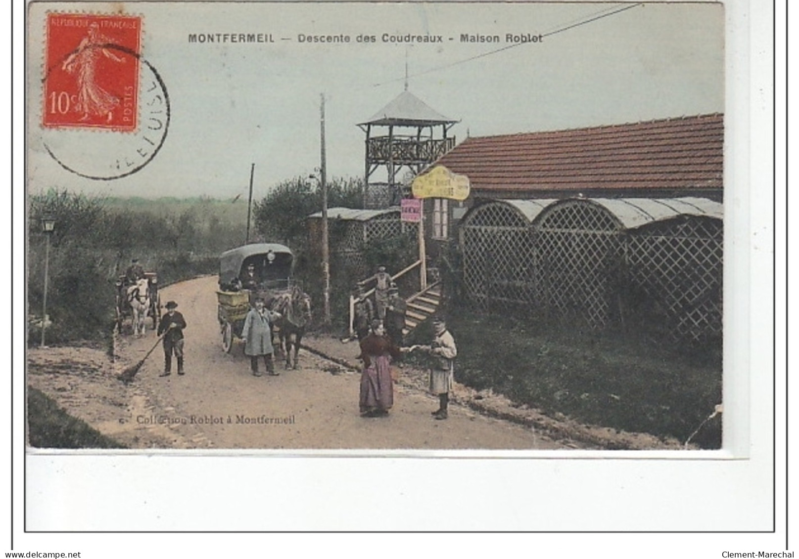 MONTFERMEIL - Descente Des Coudreaux - Maison Roblot - état - Montfermeil