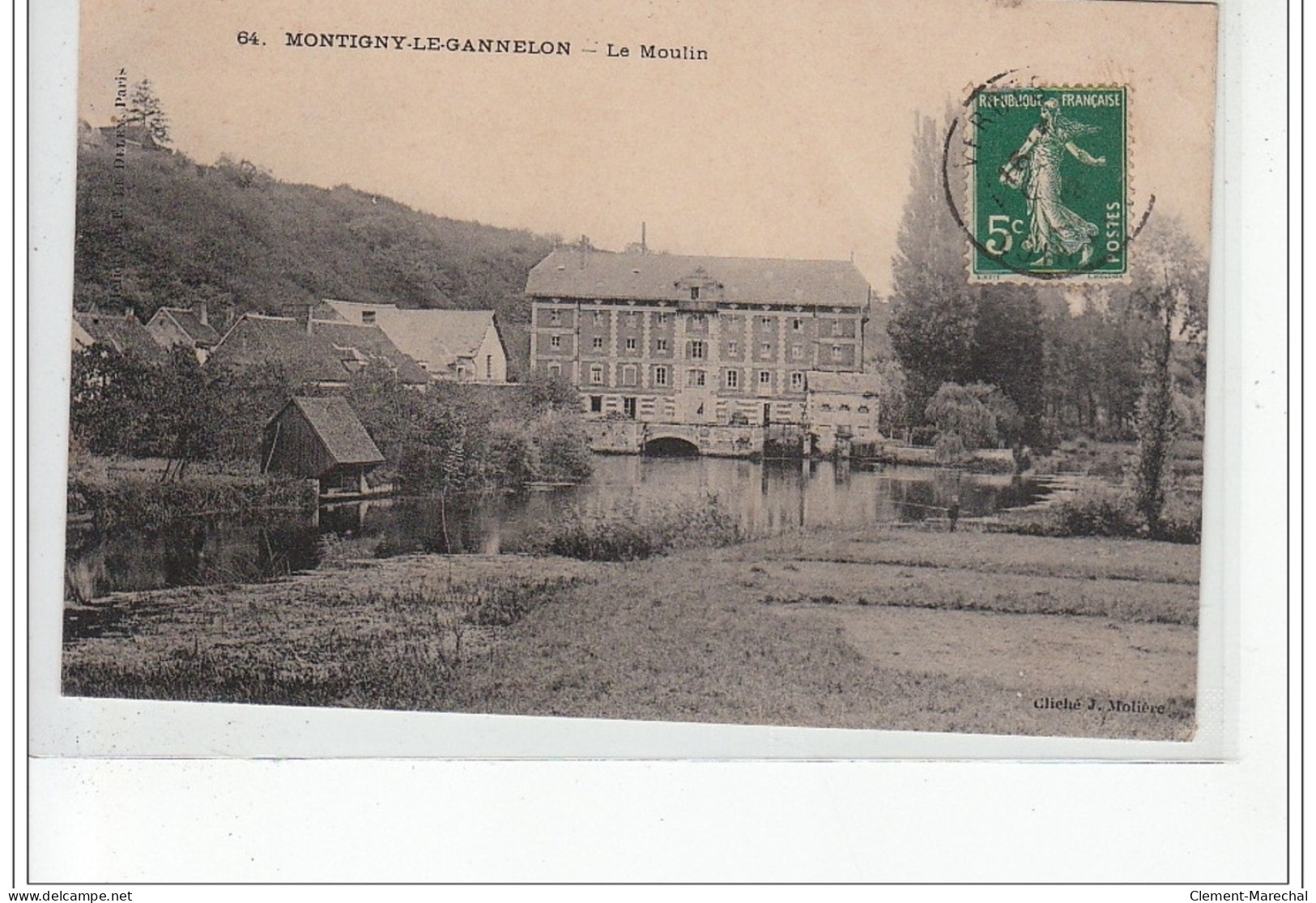 MONTIGNY LE GANNELON - Le Moulin - Très Bon état - Montigny-le-Gannelon