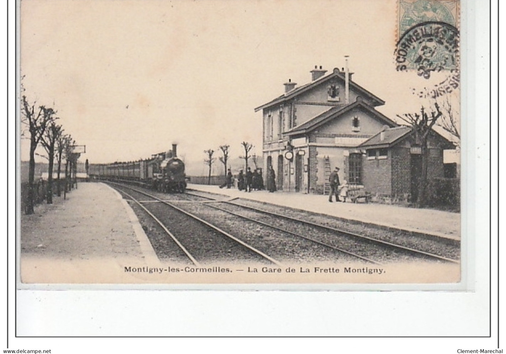 MONTIGNY LES CORMEILLES - La Gare De La Frette-Montigny - Très Bon état - Montigny Les Cormeilles