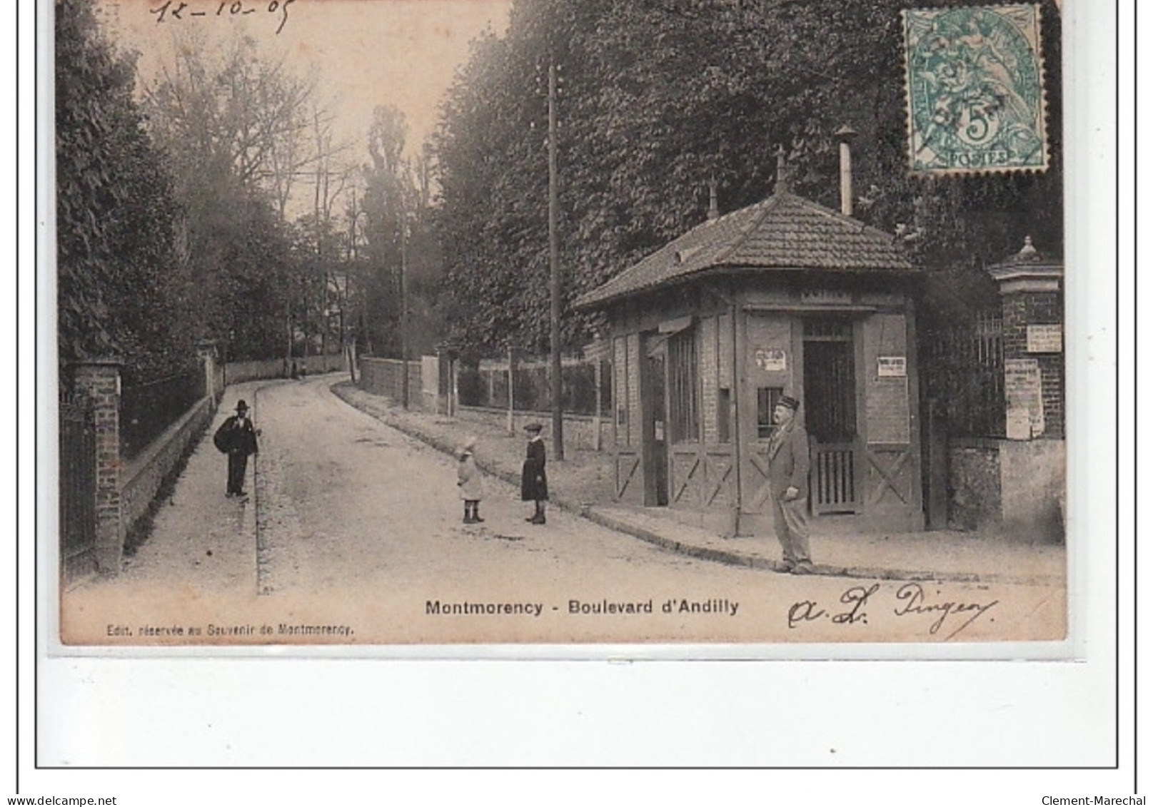 MONTMORENCY - Boulevard D'Antilly - OCTROI - Très Bon état - Montmorency