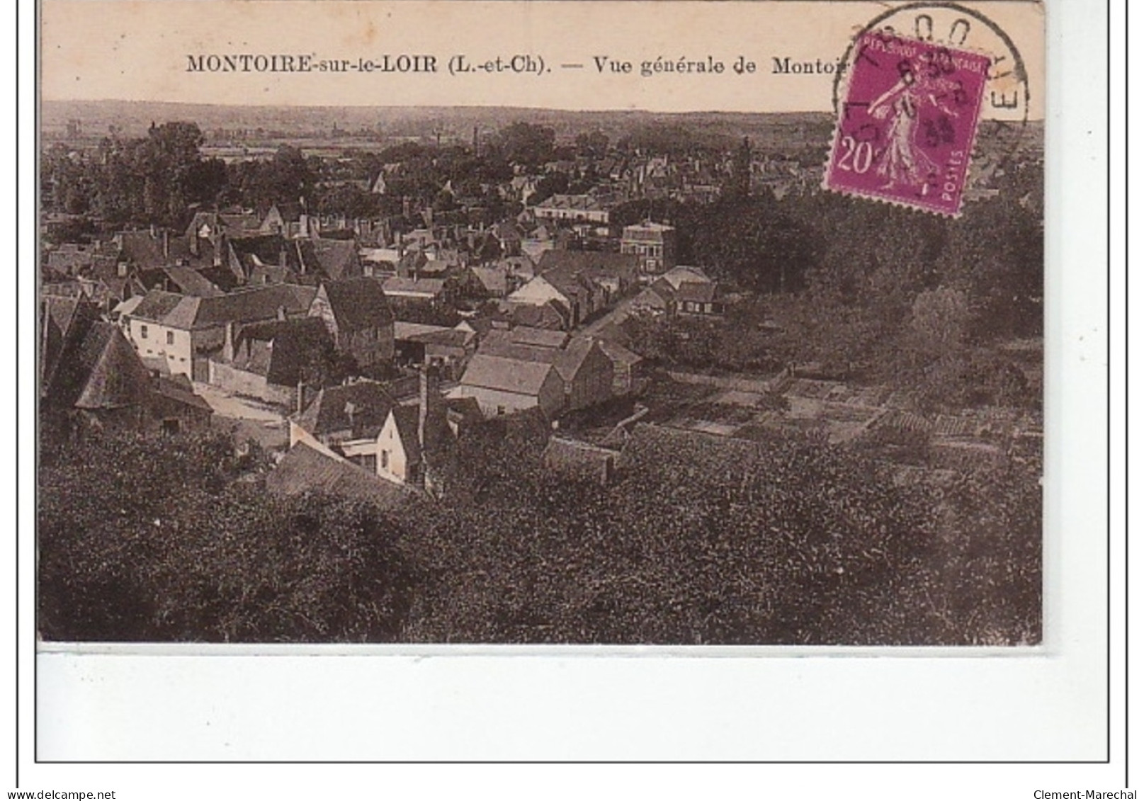 MONTOIRE SUR LE LOIR - Vue Générale De Montoire - Très Bon état - Montoire-sur-le-Loir