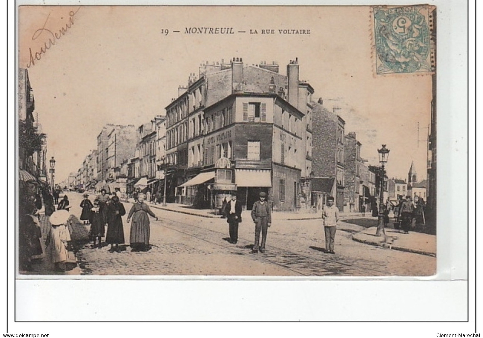 MONTREUIL SOUS BOIS - La Rue Voltaire - Très Bon état - Montreuil