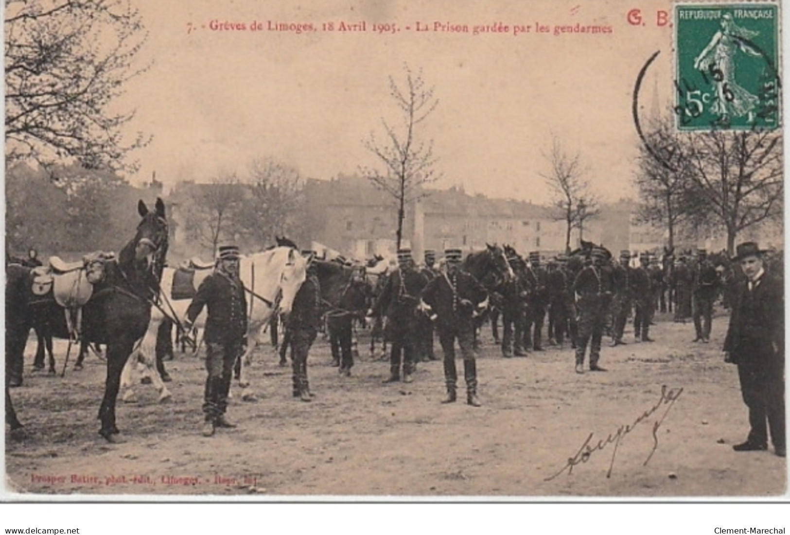 LIMOGES : Les Grèves De 1905 - Très Bon état - Altri & Non Classificati