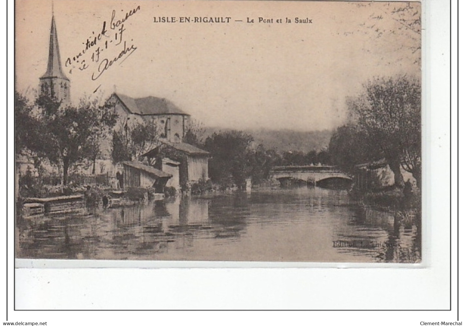 LISLE EN RIGAULT - Le Pont Et La Saulx - Très Bon état - Sonstige & Ohne Zuordnung