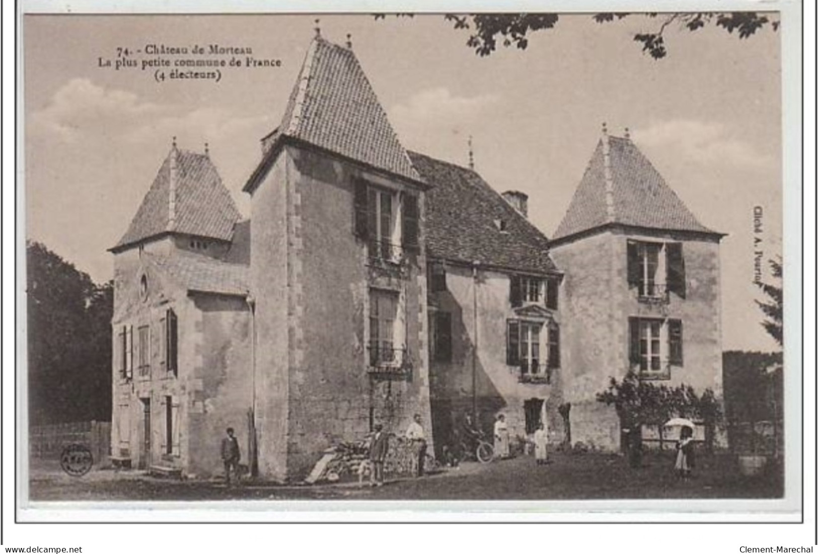 MORTEAU : Château De Morteau - La Plus Petite Commune De France (4 électeurs) - Très Bon état - Otros & Sin Clasificación
