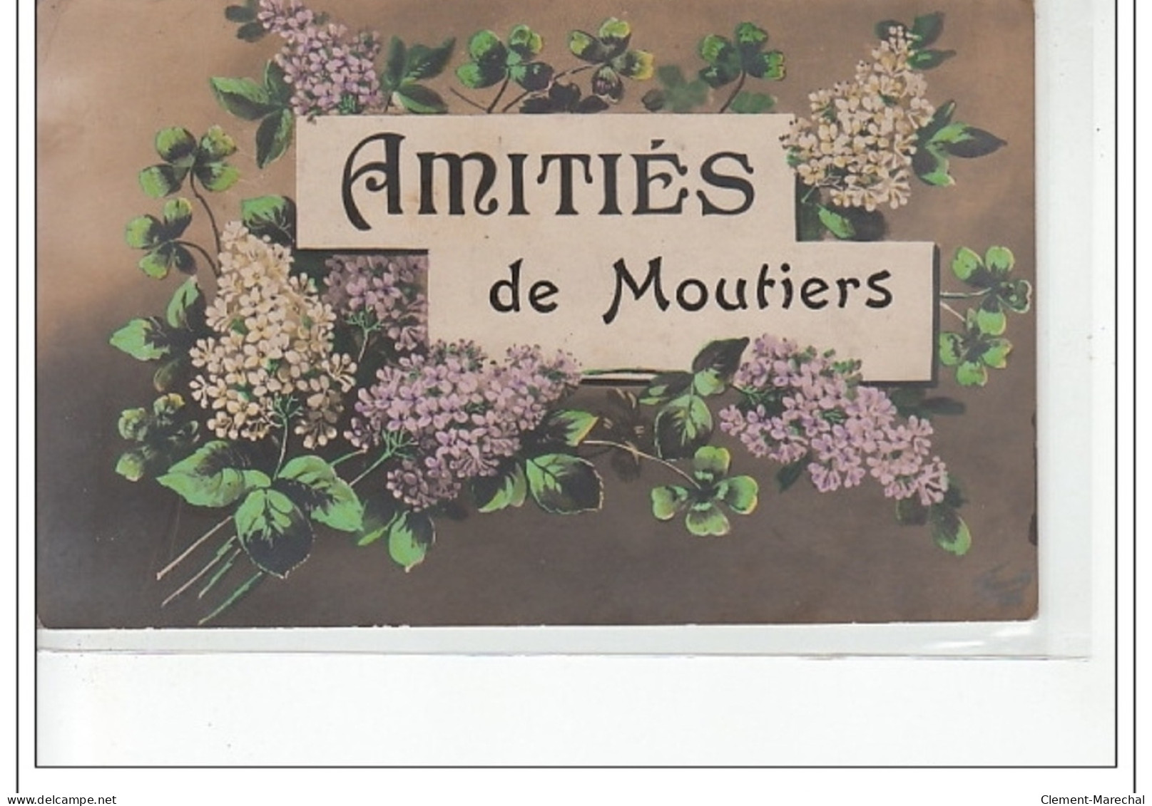 MOUTIERS - Amitiés De Moutiers - Très Bon état - Moutiers