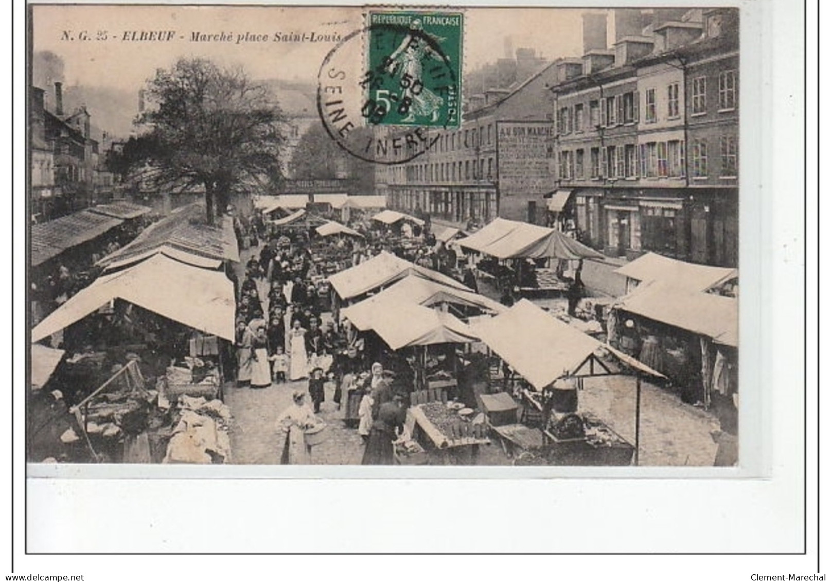 Marché Place Saint-Louis - Très Bon état - Elbeuf