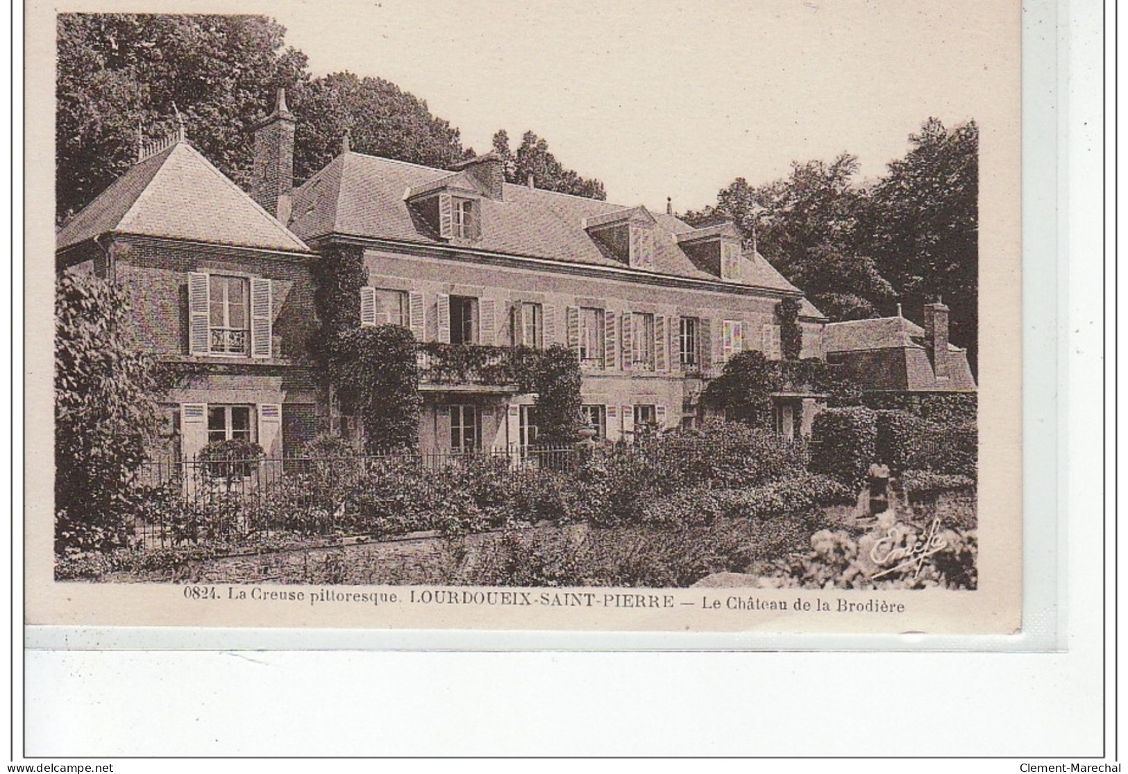 LOURDOUEIX SAINT PIERRE - Le Château De La Brodière - Très Bon état - Autres & Non Classés