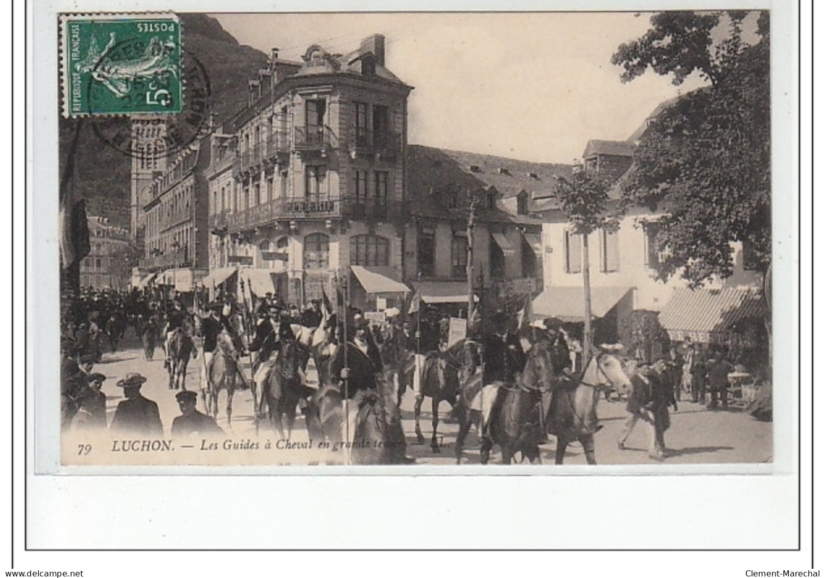 LUCHON - Les Guides à Cheval En Grande Tenue - Très Bon état - Luchon