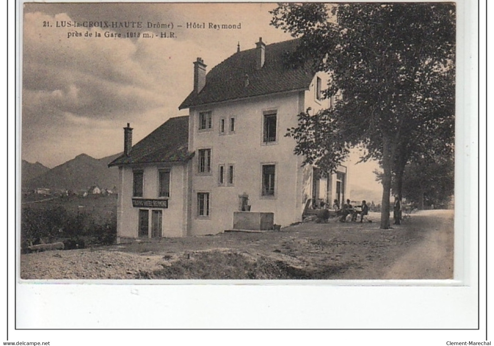 LUS-LA-CROIX-HAUTE - Hôtel Reymond Près De La Gare - Très Bon état - Sonstige & Ohne Zuordnung