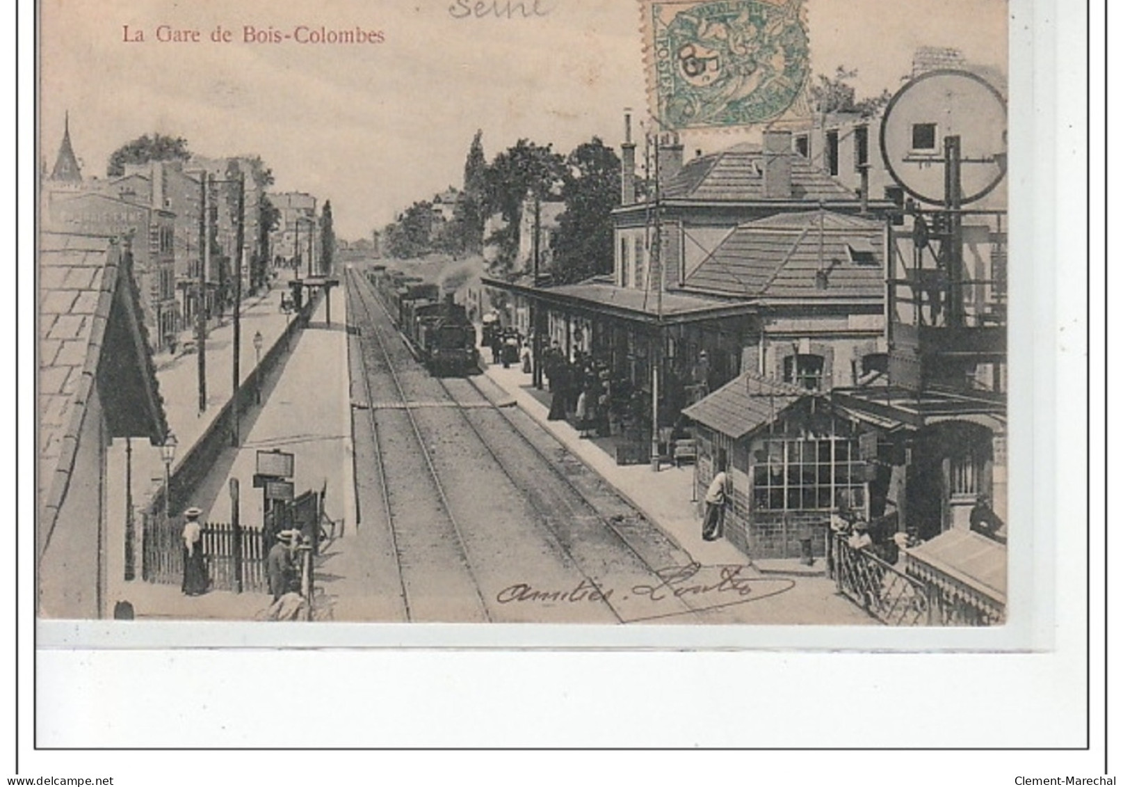 La Gare De BOIS COLOMBES - Très Bon état - Other & Unclassified