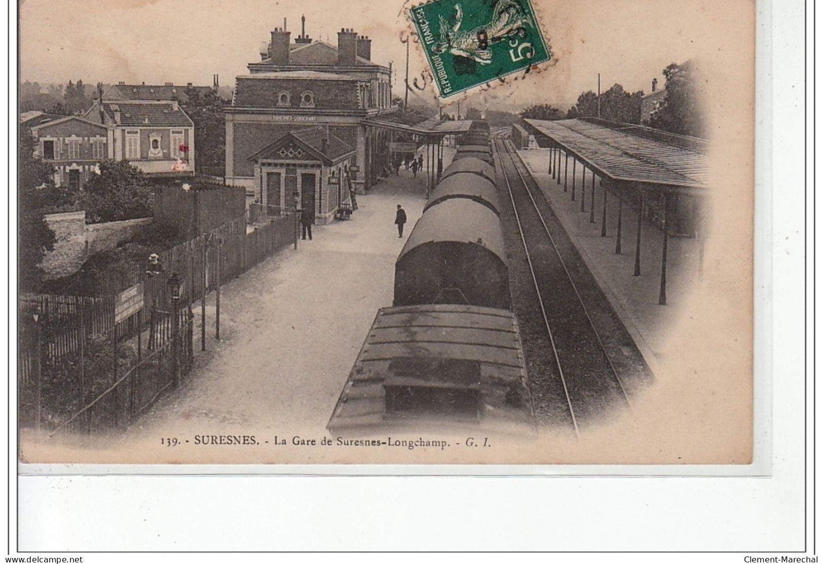 La Gare De Suresnes-Longchamp - Très Bon état - Suresnes