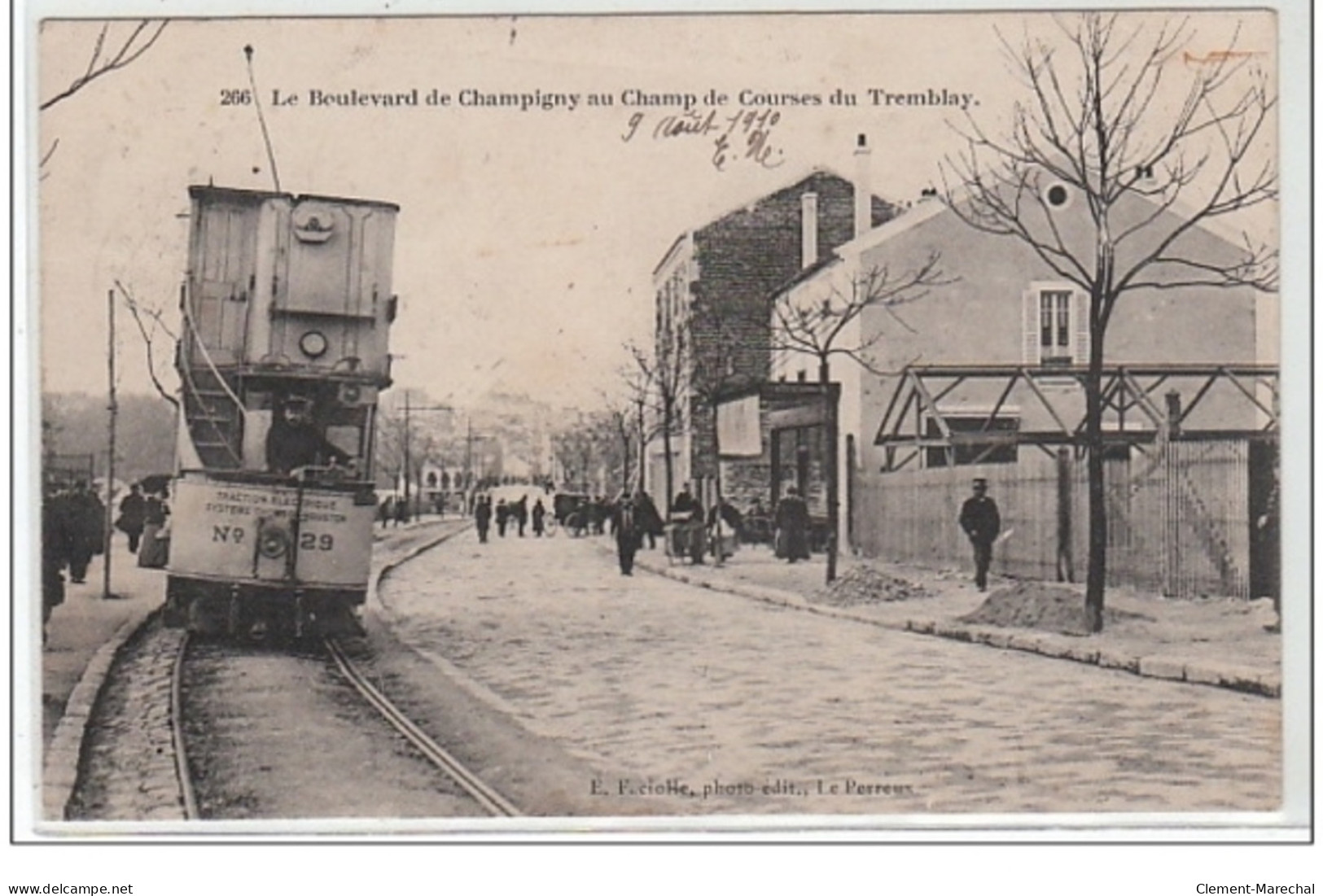 Le Boulevard De Champigny Au Champ De Courses Du Tremblay - Très Bon état - Sonstige & Ohne Zuordnung