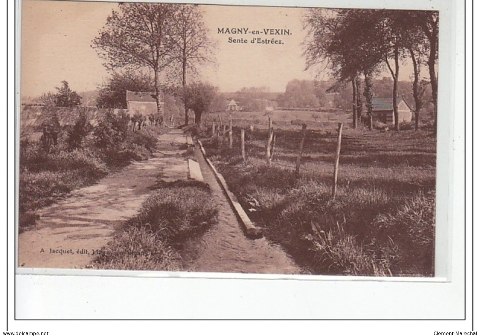 MAGNY EN VEXIN - Sente D'Estréez - Très Bon état - Magny En Vexin