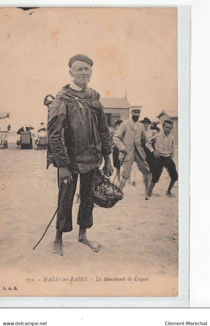 MALO LES BAINS - Le Marchand De Coques - Très Bon état - Malo Les Bains