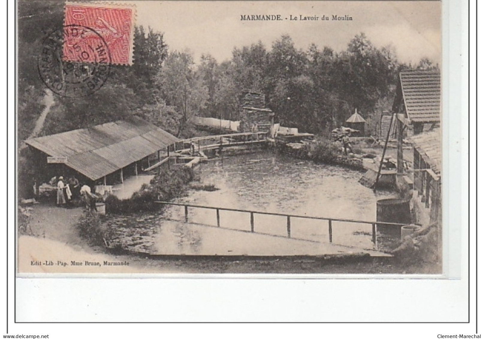 MARMANDE - Le Lavoir Du Moulin - Très Bon état - Marmande