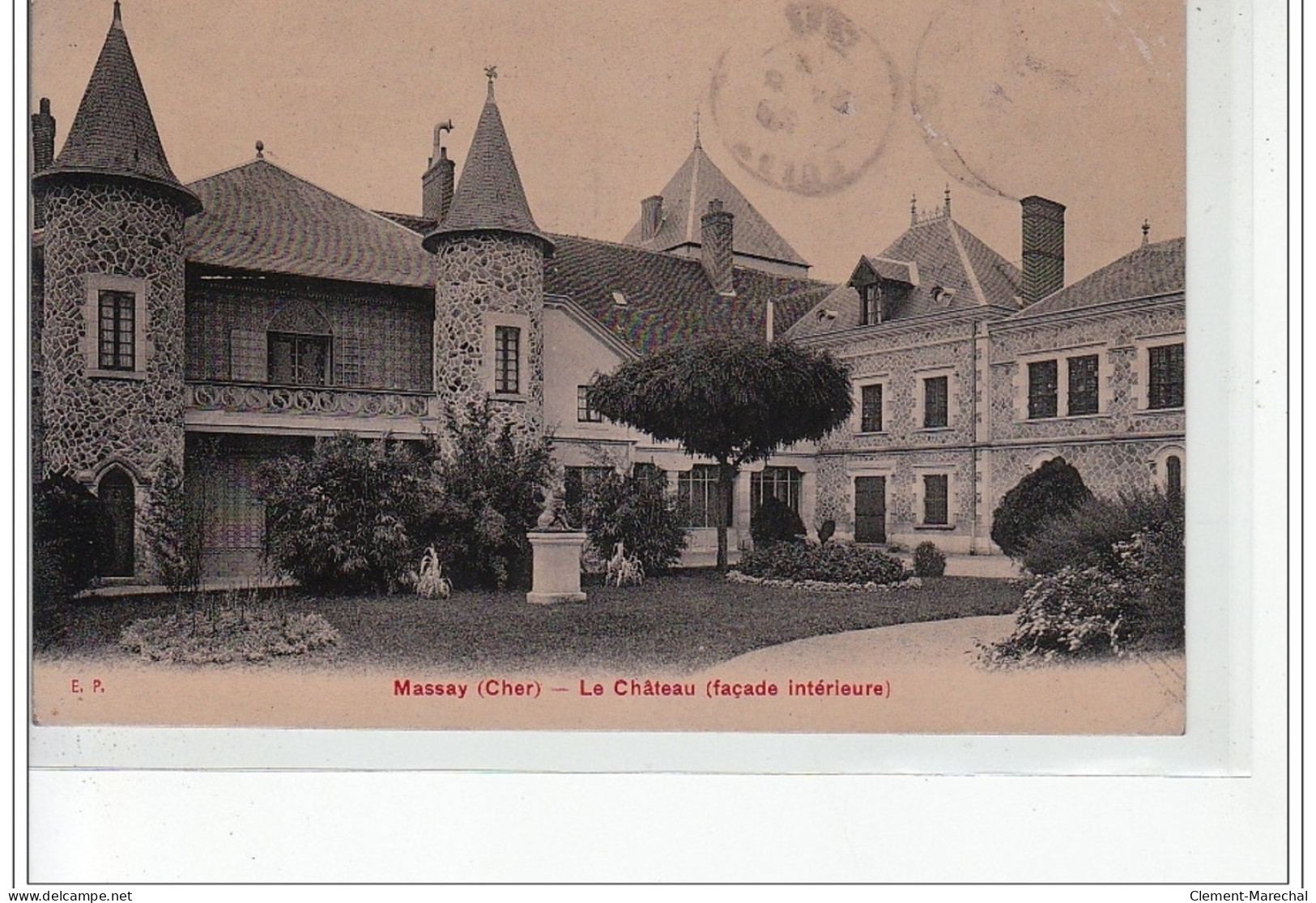 MASSAY - Le Château (façade Intérieure) - Très Bon état - Massay