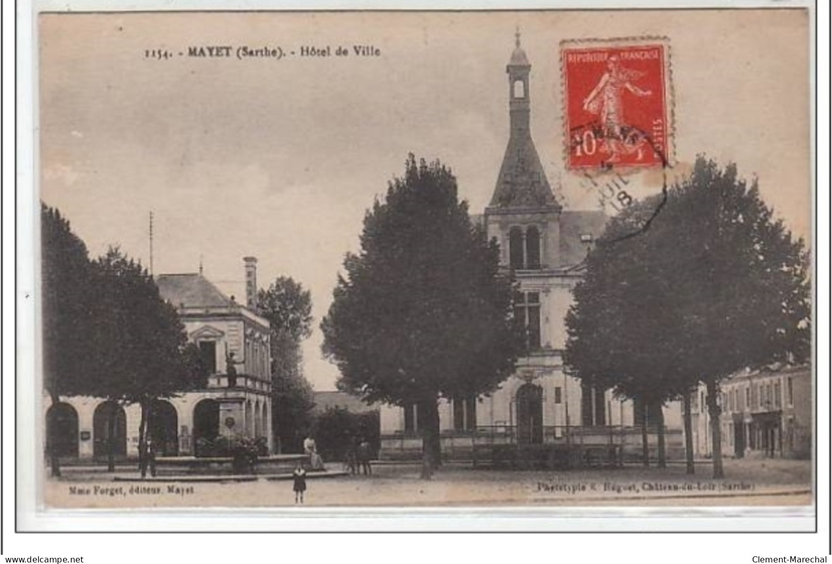 MAYET : Hôtel De Ville - Très Bon état - Mayet