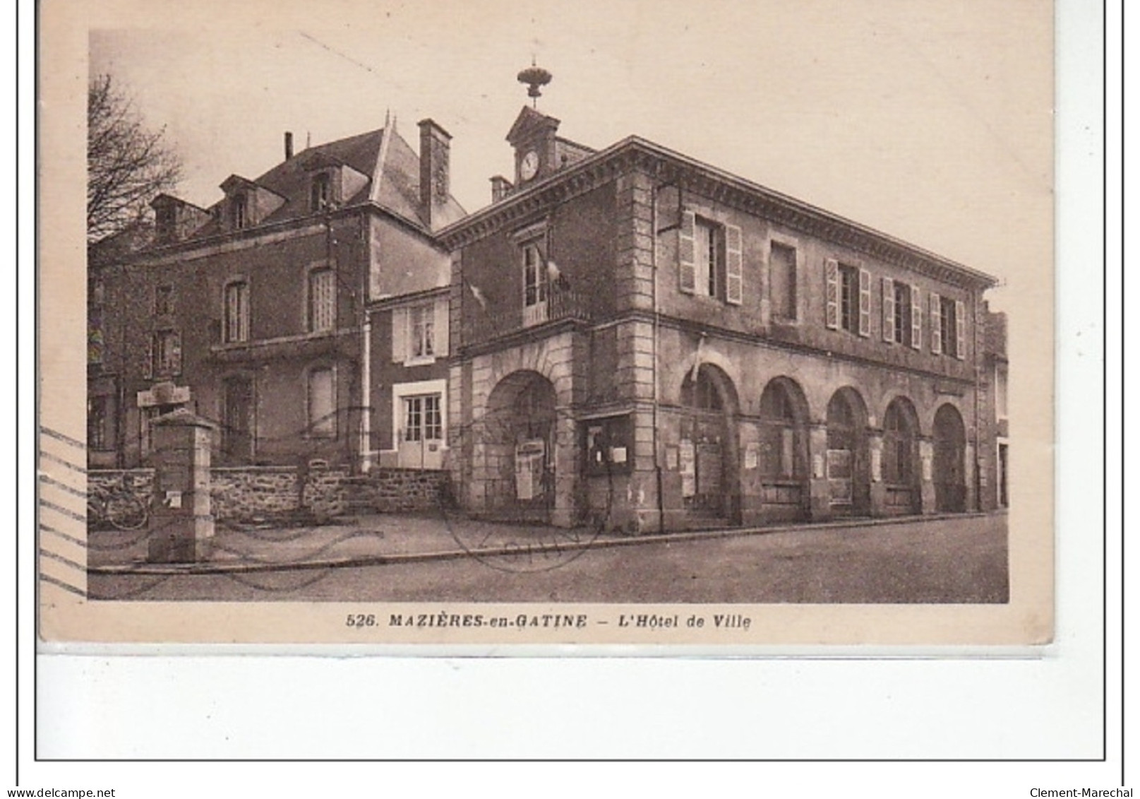 MAZIERES EN GATINE - L'Hôtel De Ville - Très Bon état - Mazieres En Gatine