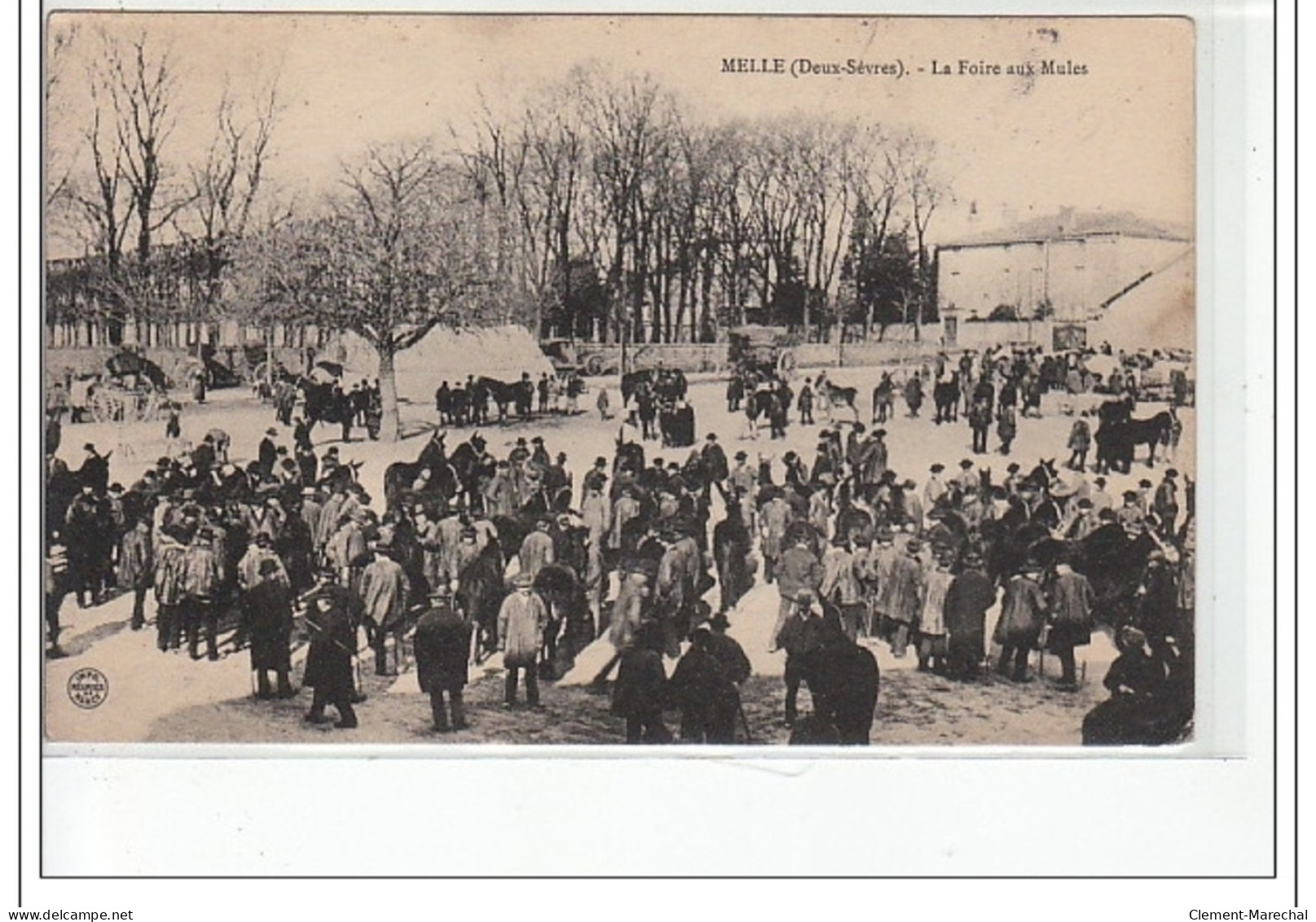 MELLE - La Foire Aux Mules - Très Bon état - Melle