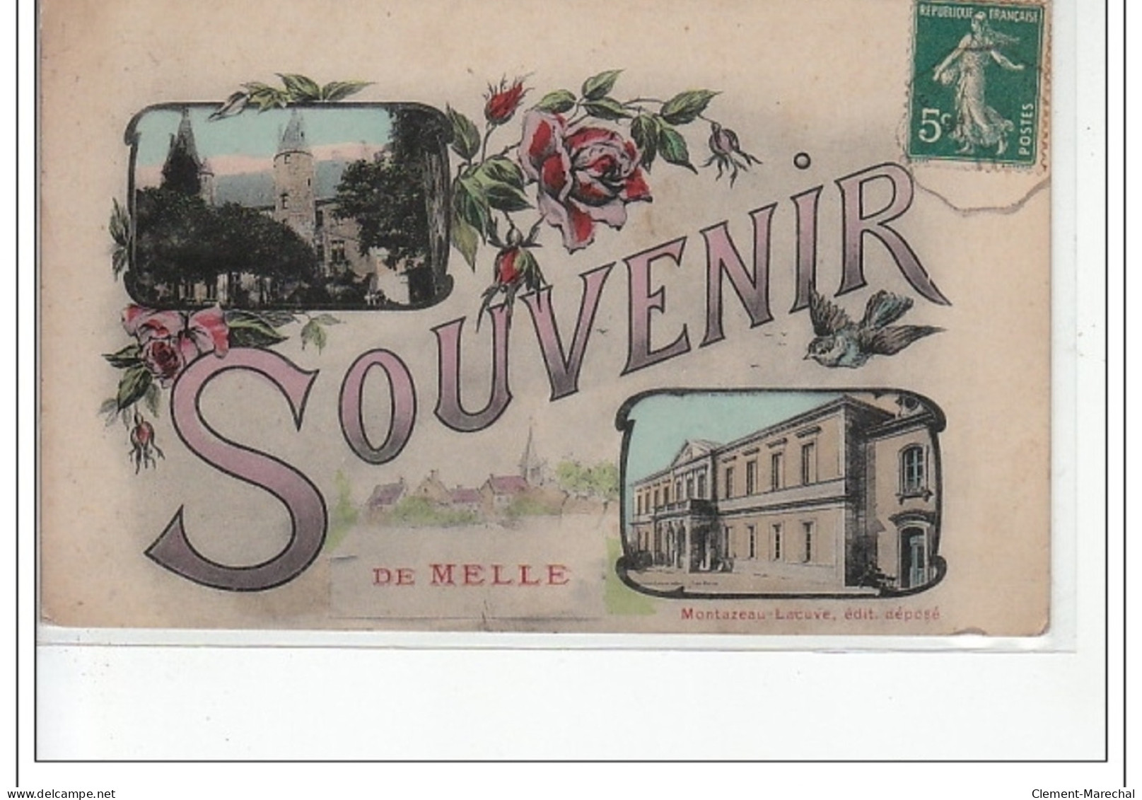 MELLE - Souvenir De Melle - Très Bon état - Melle