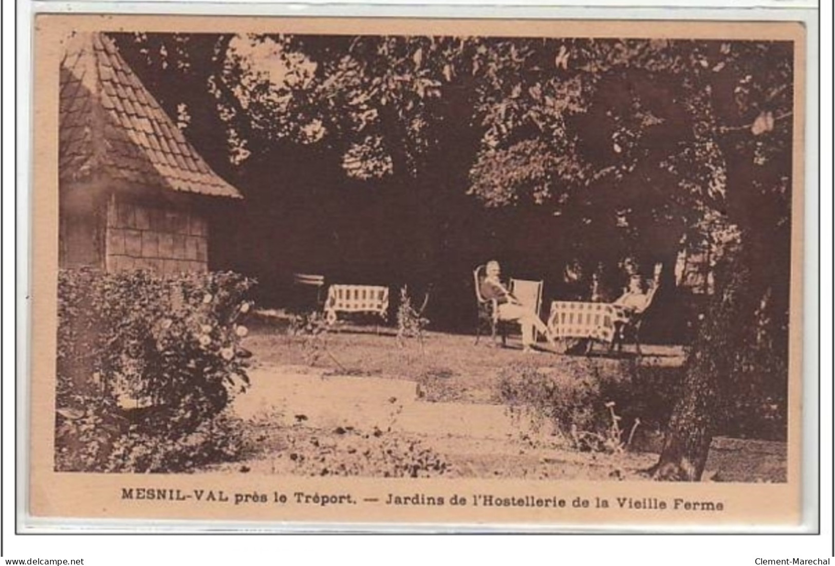 MESNIL-VAL : Près Le Treport - Jardins De L'hostellerie De La Vieille Ferme - Très Bon état - Mesnil-Val