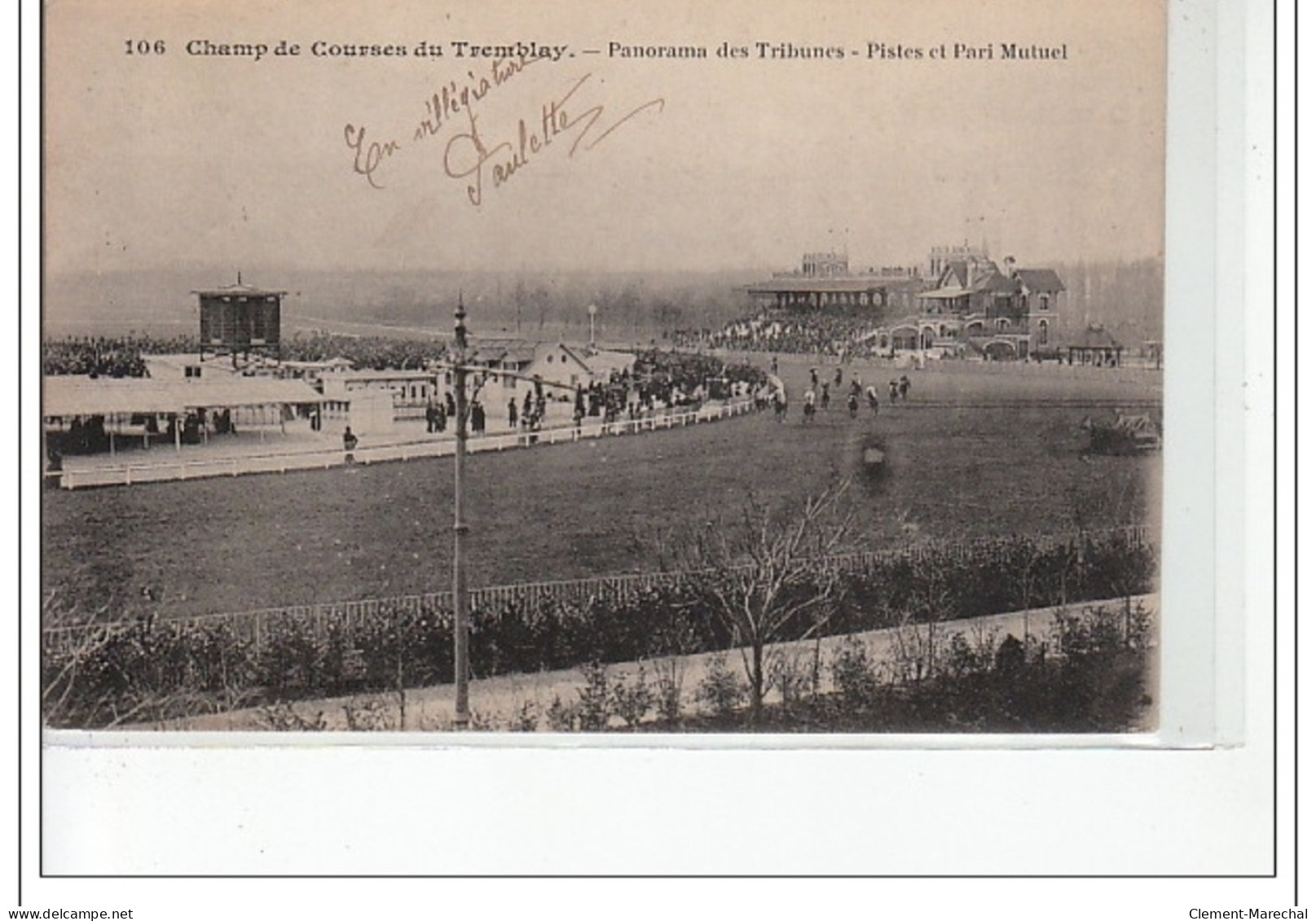 LE TREMBLAY - Champ De Course Du Tremblay - Panorama Des Tribunes - Pistes Et Pari Mutuel - Très Bon état - Champigny Sur Marne