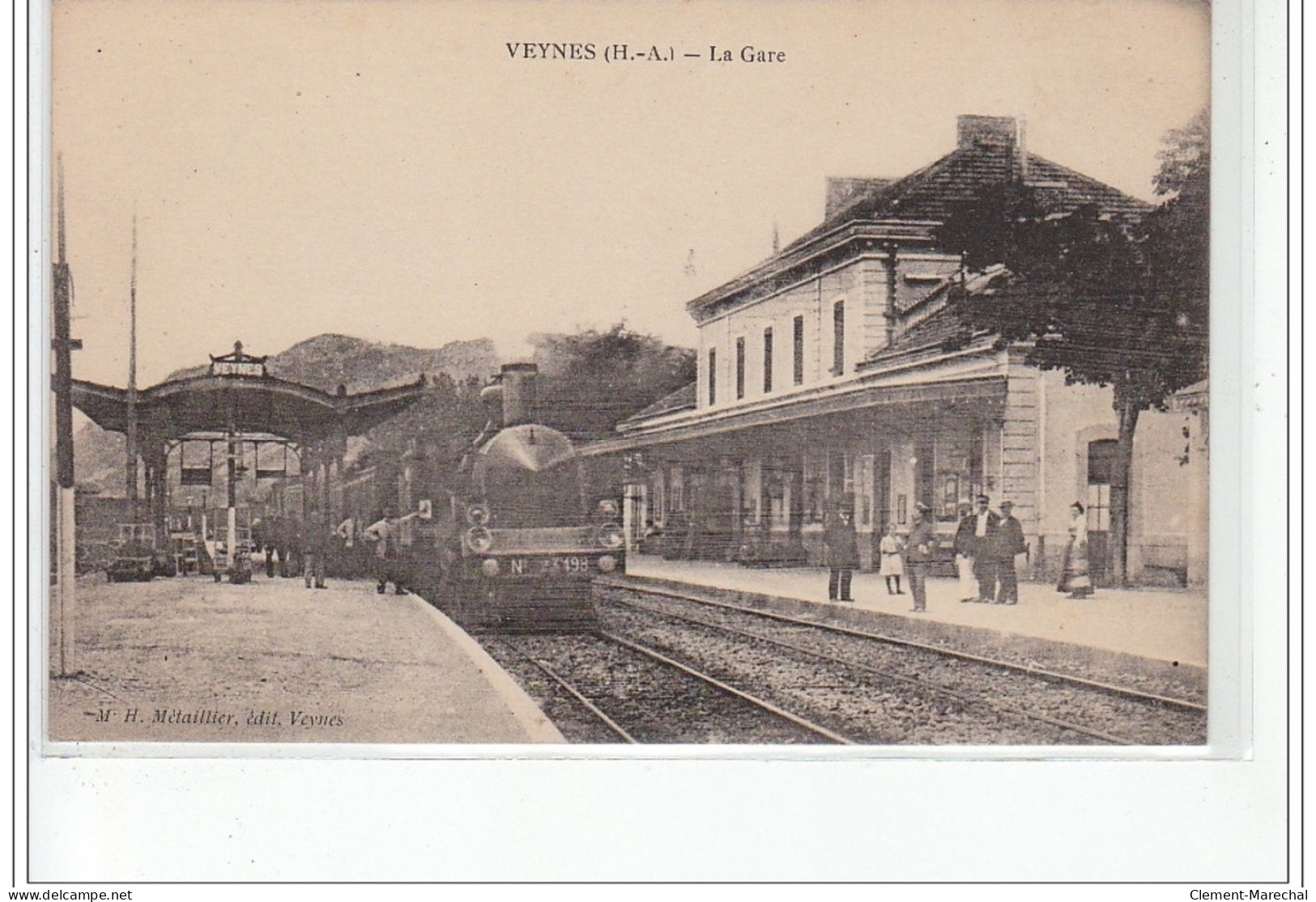 VEYNES : La Gare - Très Bon état - Autres & Non Classés