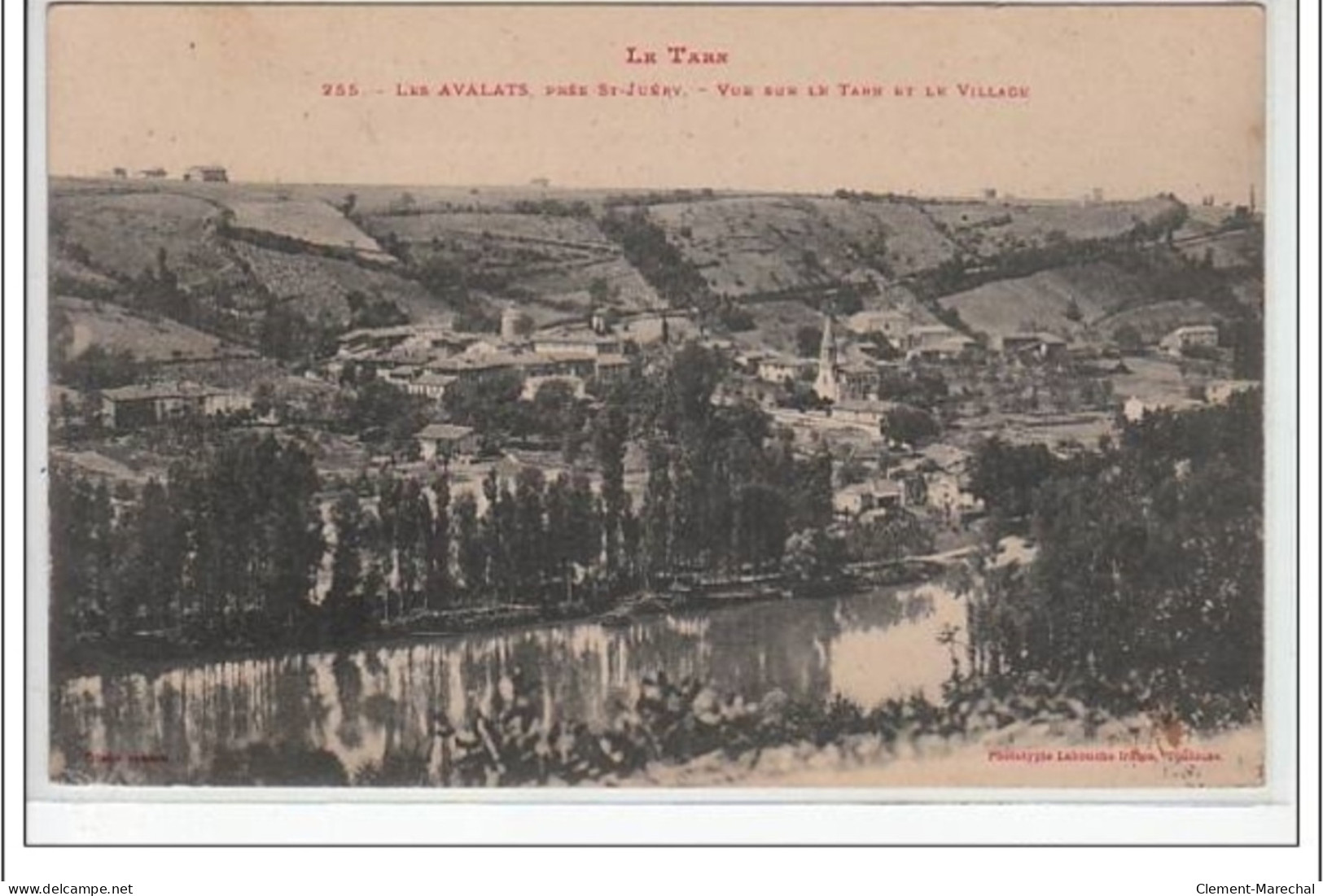 LES AVALATS Près SAINT JUERY - Vue Sur Le Tarn Et Les Villages - Très Bon état - Otros & Sin Clasificación