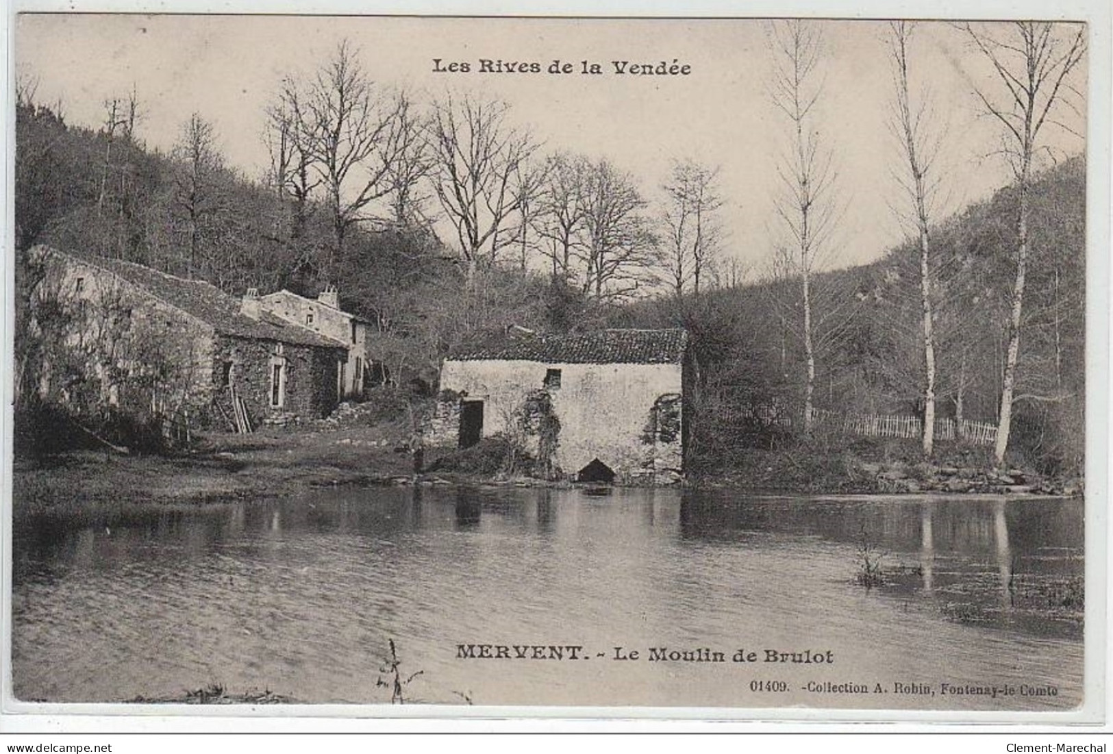 LES RIVES DE LA VENDEE : MERVENT : Le Moulin De Brulot - Très Bon état - Sonstige & Ohne Zuordnung