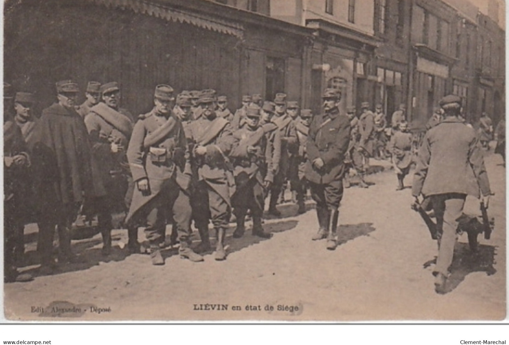 LIEVIN : Pendant Les Grèves De 1906 - Bon état (coins Arrondis) - Otros & Sin Clasificación