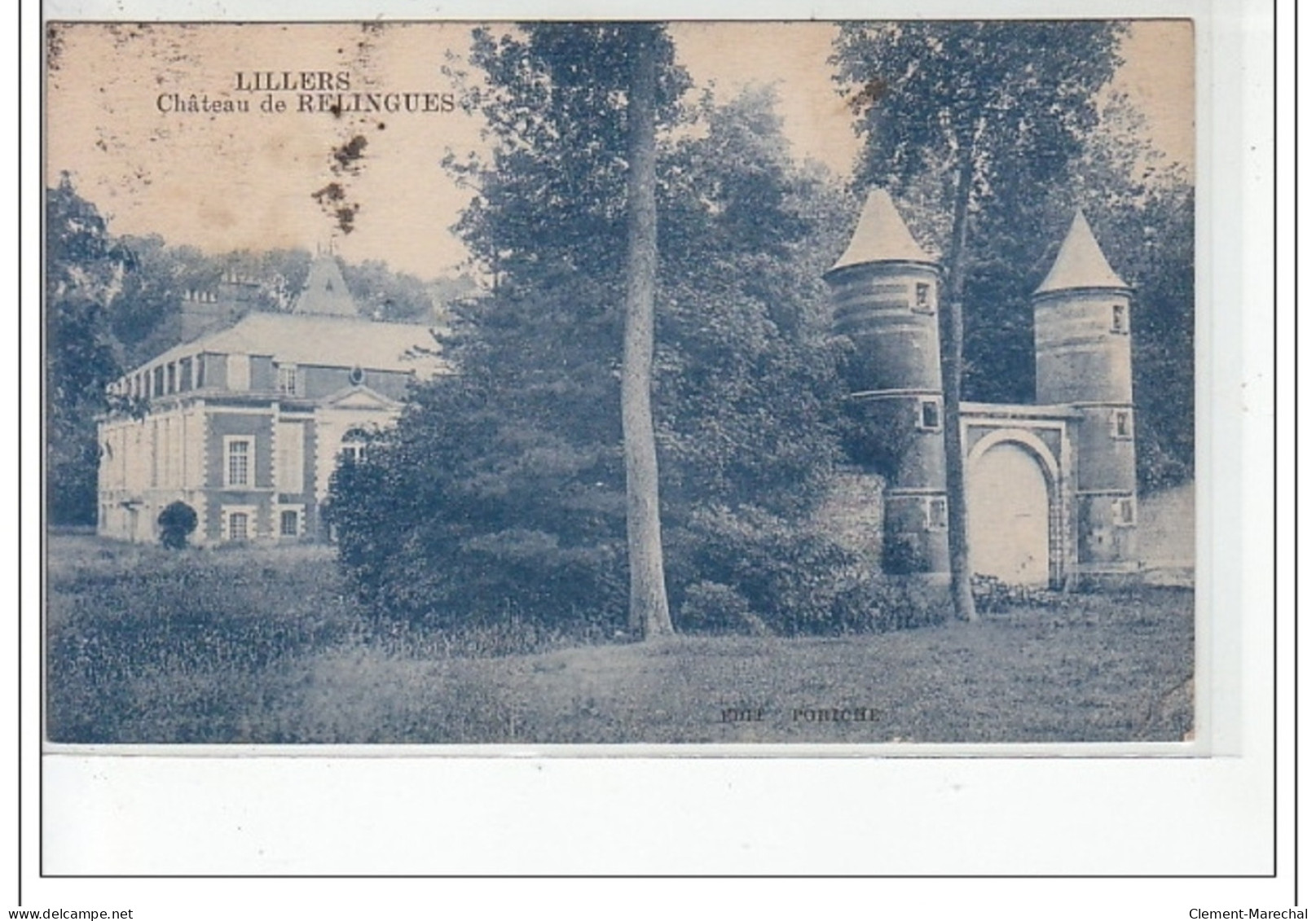 LILLERS - Château De RELINGUES - Très Bon état - Lillers