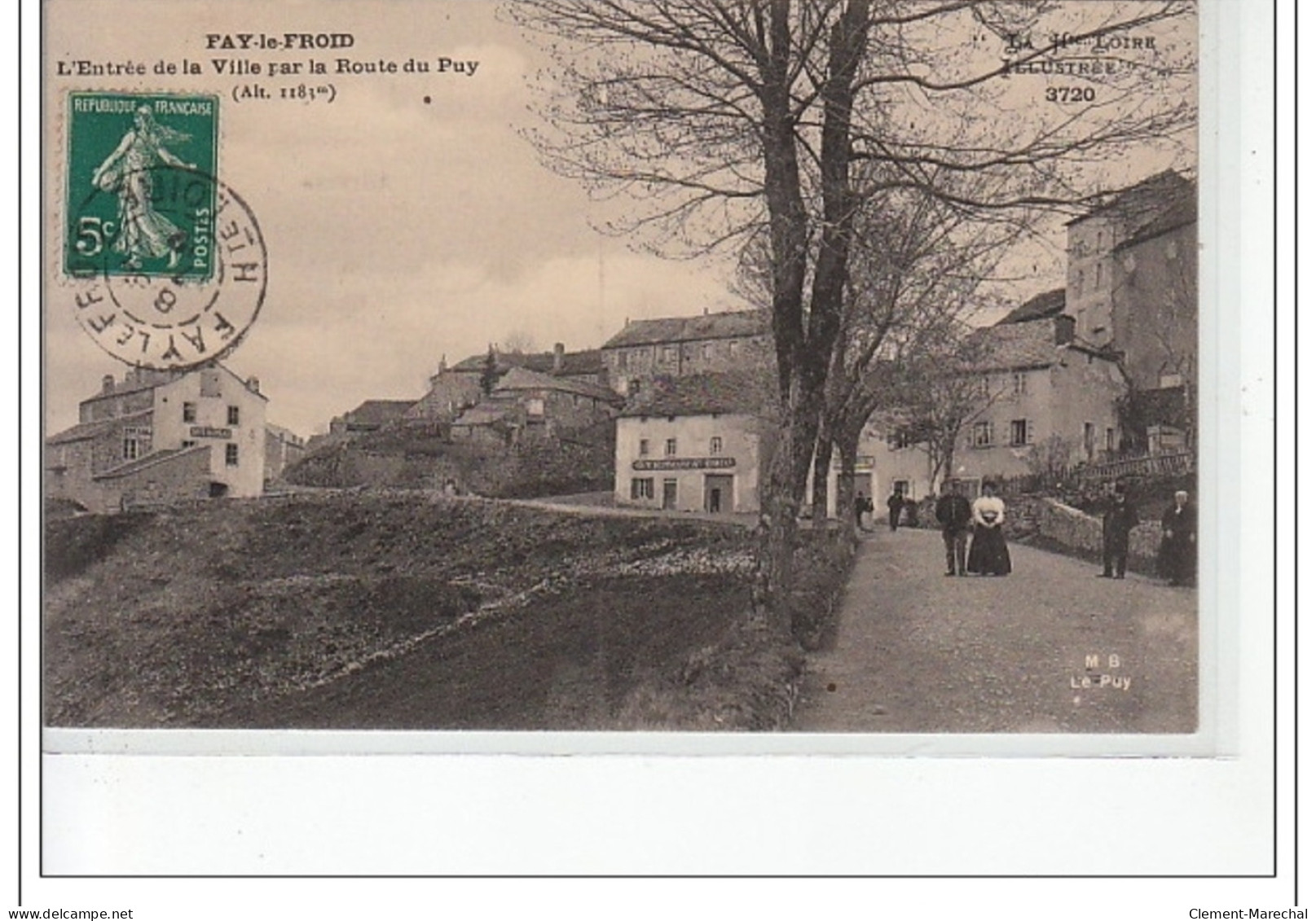 FAY LE FROID - L'entrée De La Ville Par La Route Du Puy - Très Bon état - Other & Unclassified